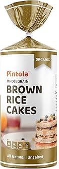 Pintola Organic Wholegrain Brown Rice Cakes (All Natural Unsalted) (Pack Of 1)