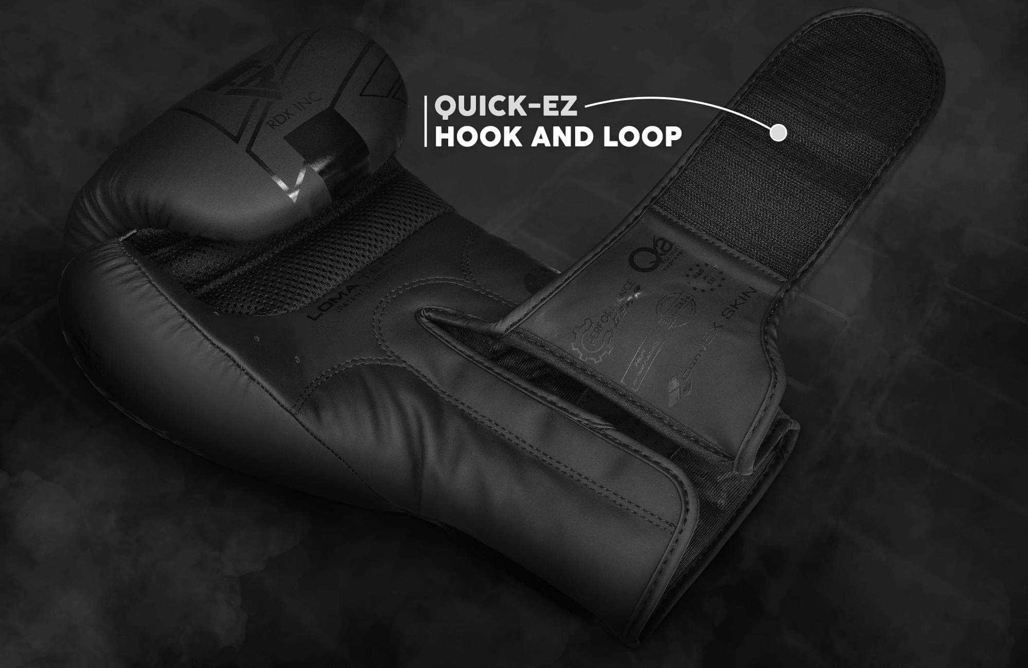 RDX Boxing Gloves, Pro Training Sparring, Maya Hide Leather, Muay Thai MMA Kickboxing, Men Women Adult Kids, Heavy Punching Bag Mitts Pads Workout, Ventilated Palm, Multi Layered 6 8 10 12 14 16 18Oz