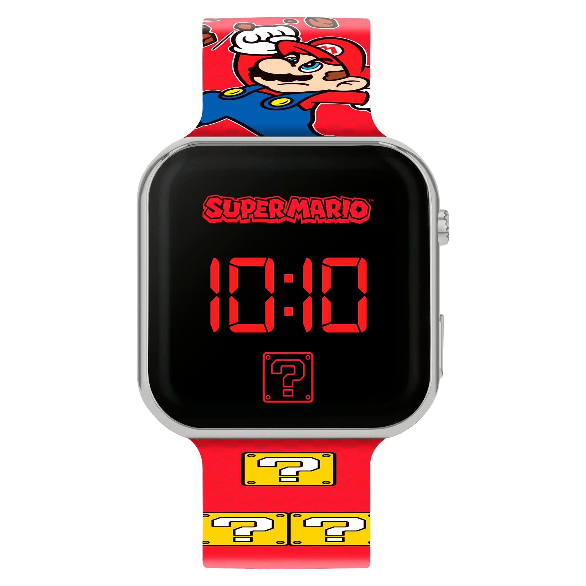 Mario Nintento Super Printed Strap LED Watch GSM4107