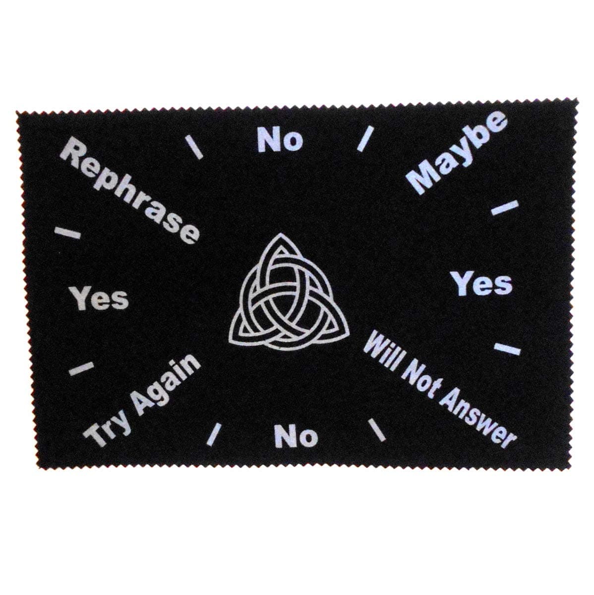 earthegy Triquetra Pendulum Divination Mat 12 x 8