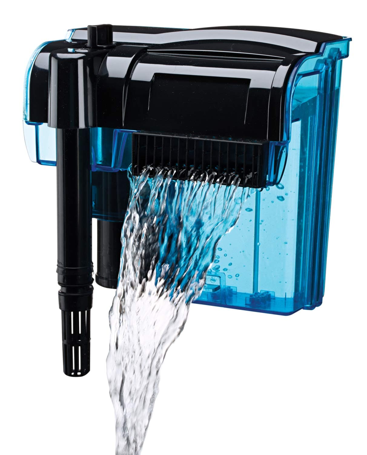 Cascade 200 Power Filter – Hang-On Filter with Quad Filtration – Great for Freshwater and Saltwater Setups