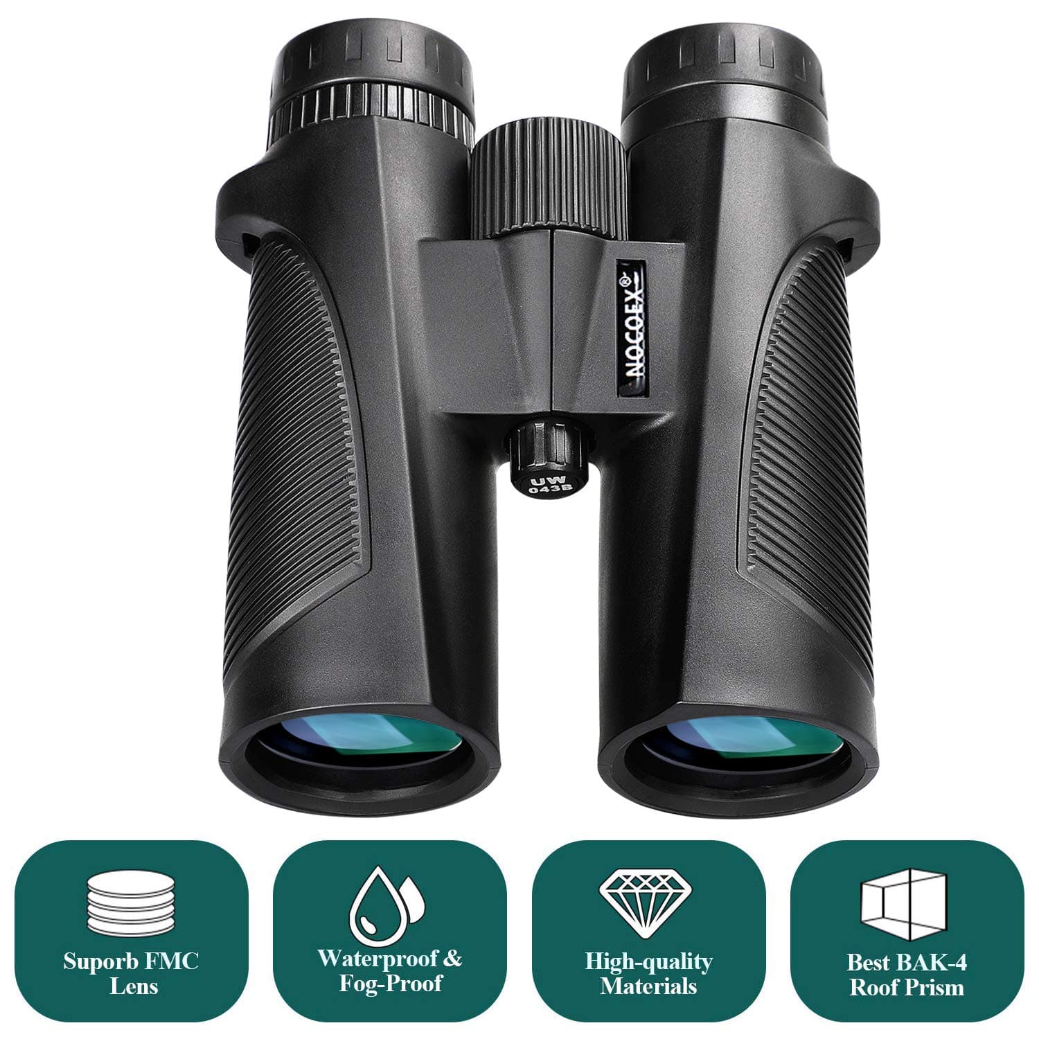 NOCOEX binoculars ex6104kk (8x42 Black)