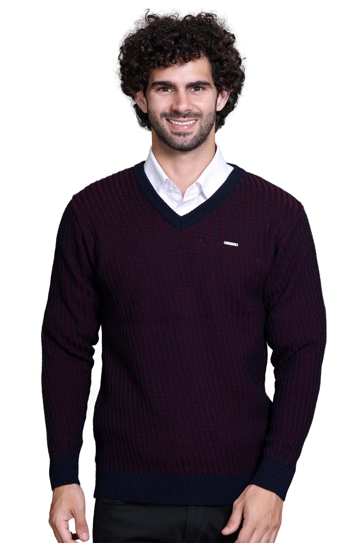 GODFREYV Neck Full Sleeve Sweater for Man Winter Pullover