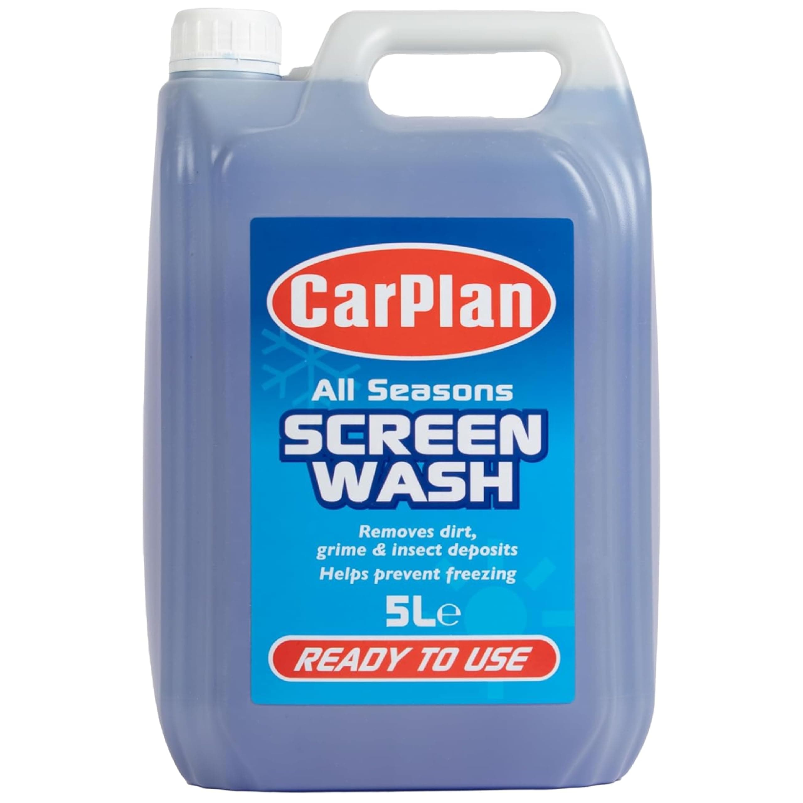 CarPlan All Seasons Ready Mixed Screen Wash, 5 L