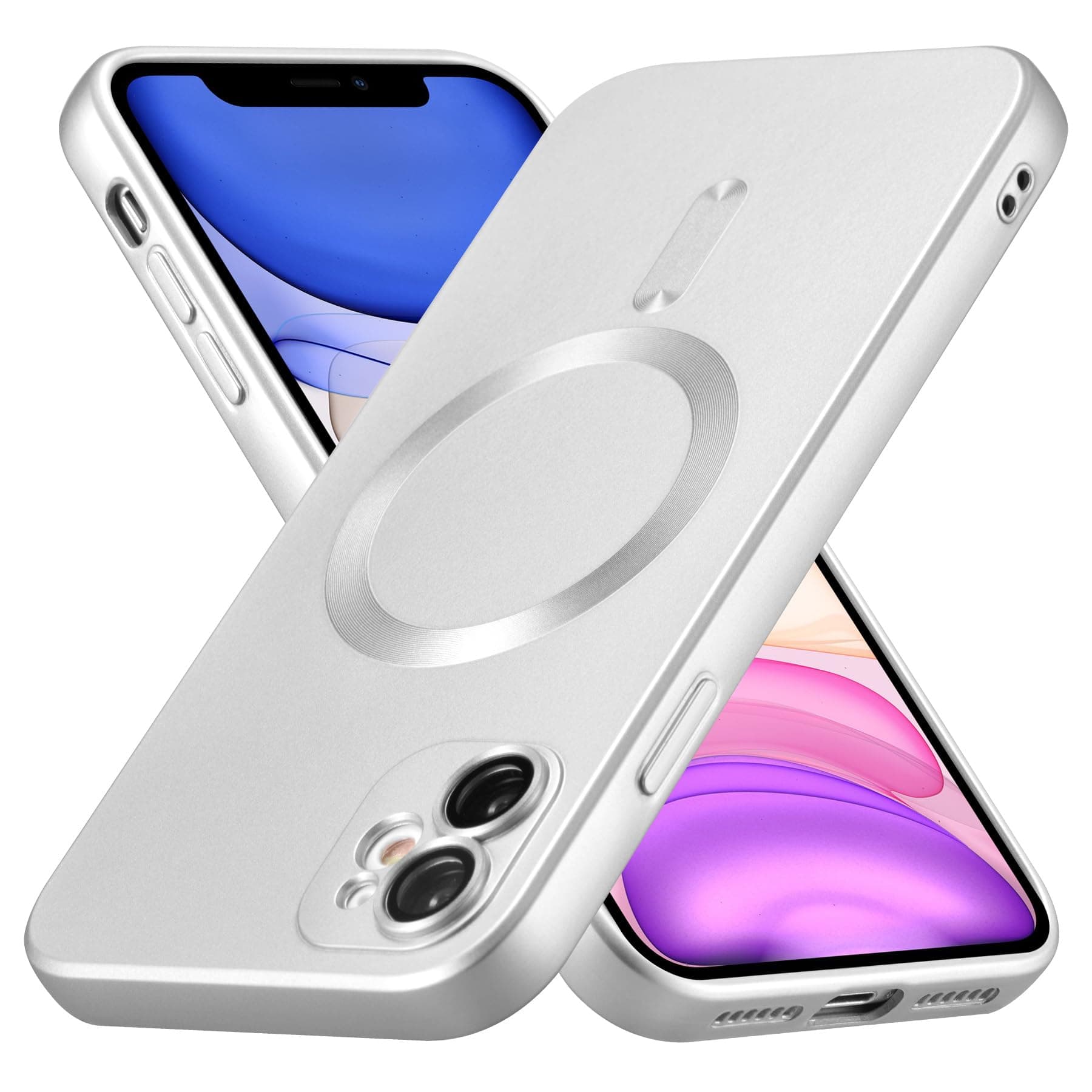 ZCDAYE Case for iPhone 11, iPhone 11 (6.1 inches) Phone Case Compatible with Wireless Charging,Slim Soft Shockproof Protective Cover Case for iPhone 11 (6.1 inches) - Black