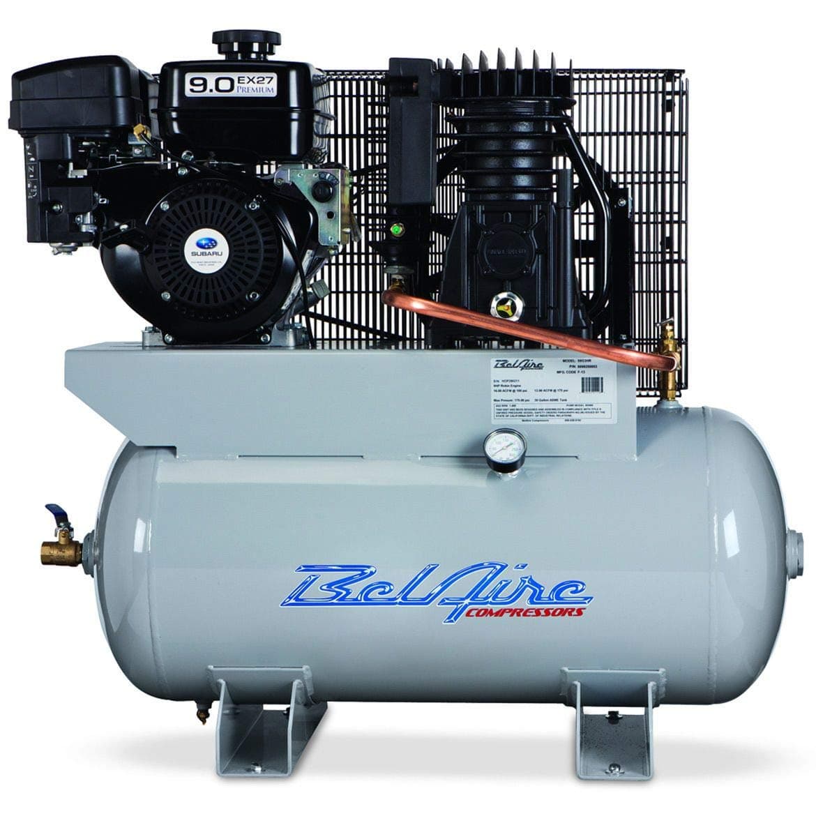 Air Compressor,14 HP,Kohler,30 gal.