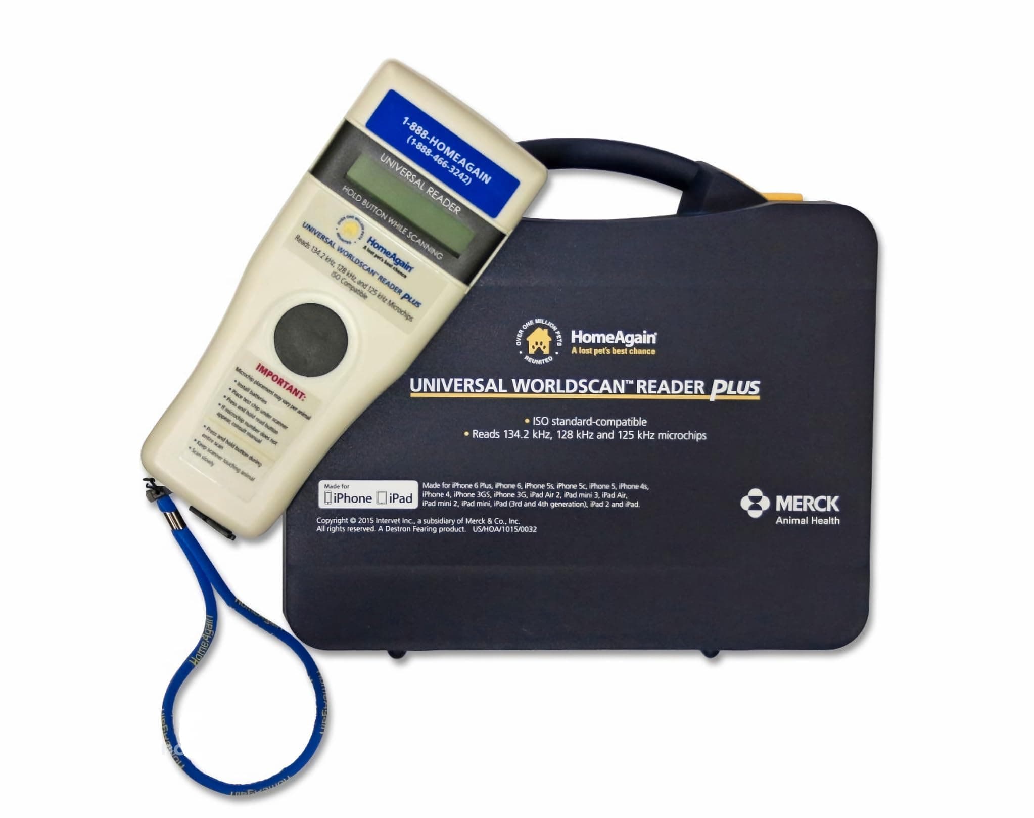 HomeAgain Universal Worldscan Microchip Reader
