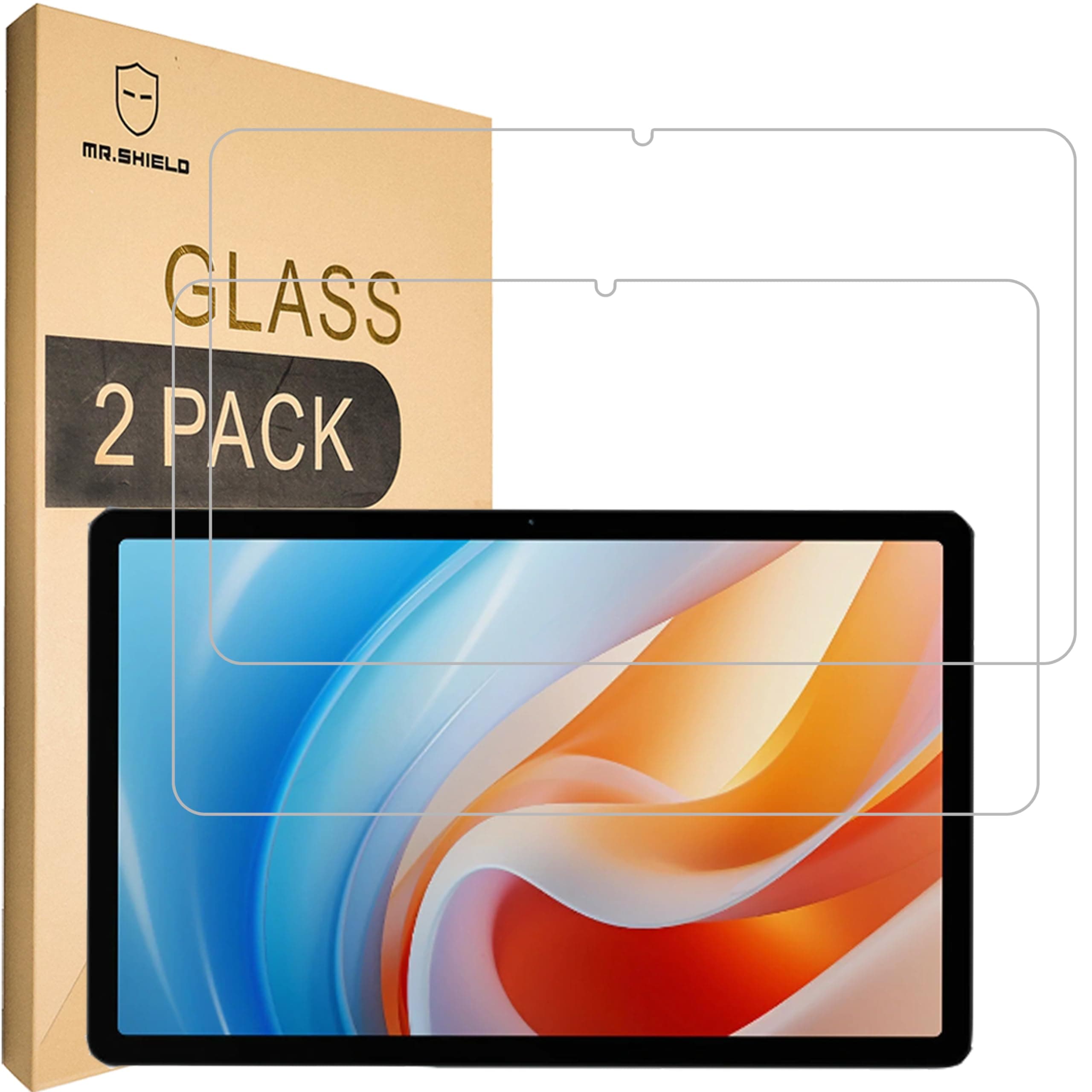 Screen Protector compatible with Alldocube iPlay 60 / iPlay 60 Pro, 11 Inch [Tempered Glass] [2-PACK] [Japan Glass with 9H Hardness]