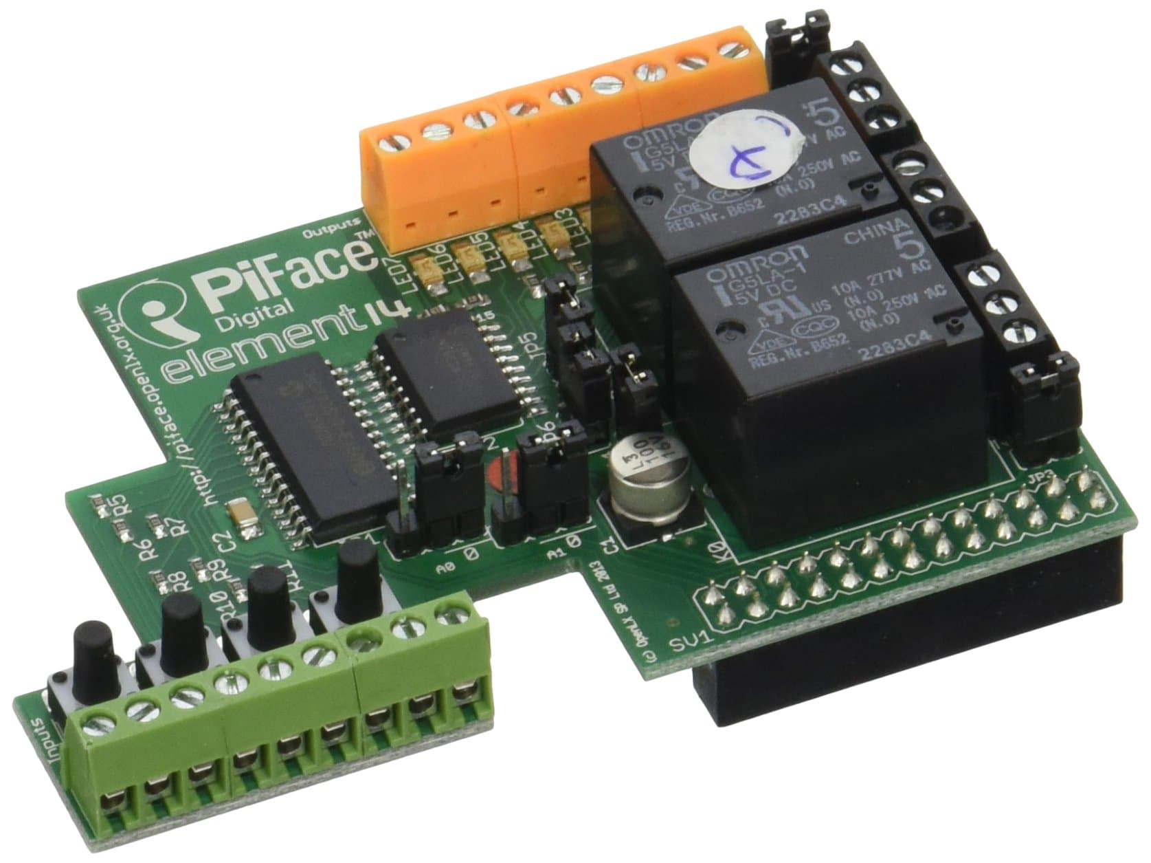 PIFACE PIFACE CONTROL & DISPLAY PIFACE CONTROL & DISPLAY BOARD