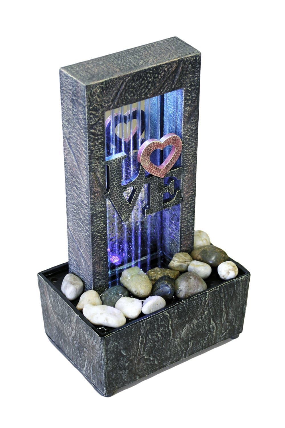 Raining Love Color Changing LED Fountain