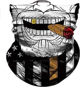 Obacle Bandana Face Mask Neck Gaiter Tube Mask Men Women for Sun Dust Protection