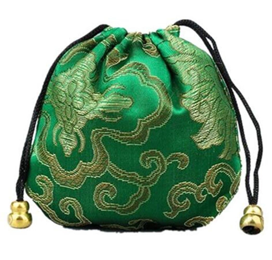 Startdy W4.3"H4.3" Silk Drawstring Pouch Candy Sachet Coin wallet Jewelry Gift Party Storage bag 20pcs/set