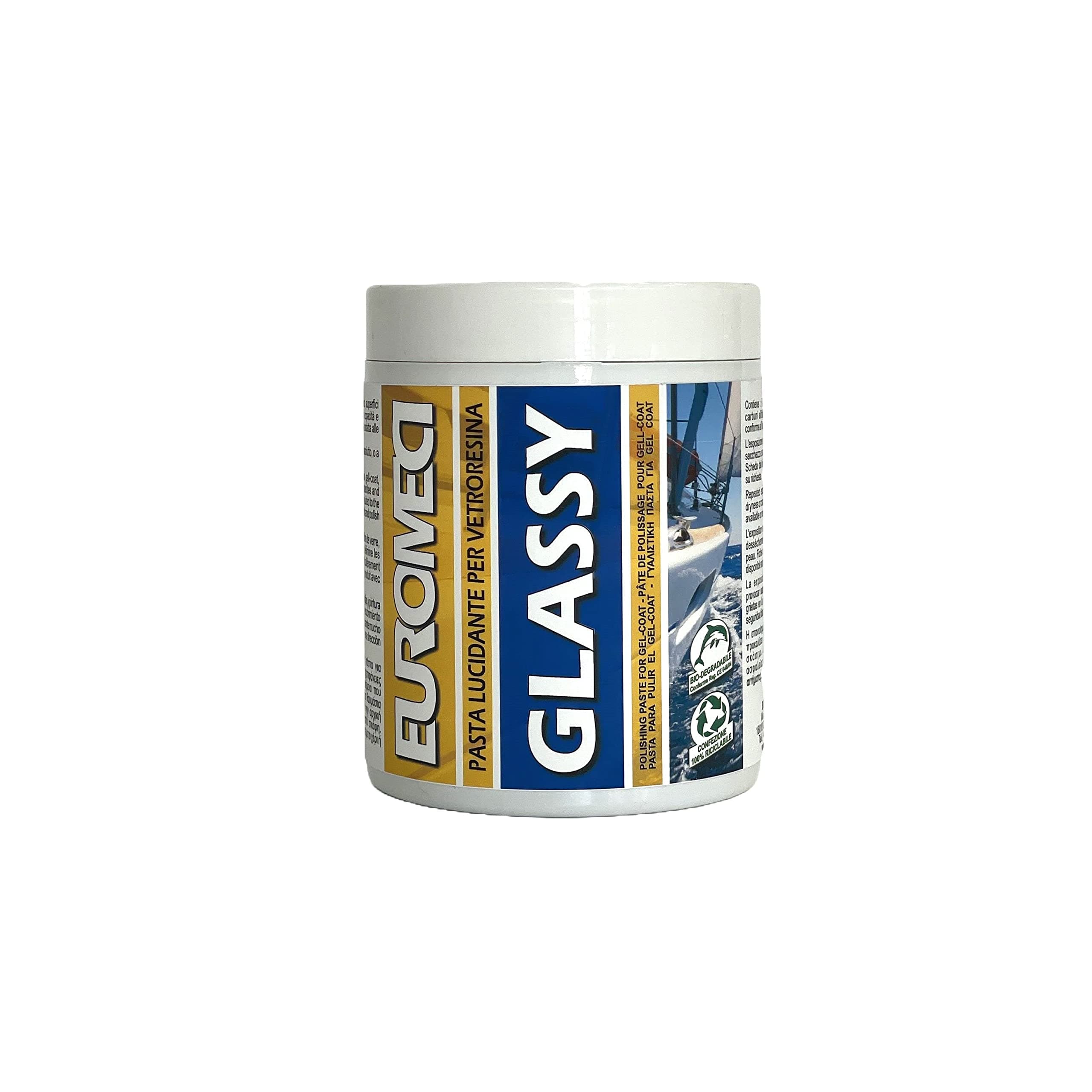 EUROMECI EGLA5 Polish Paste, White, 500 ml