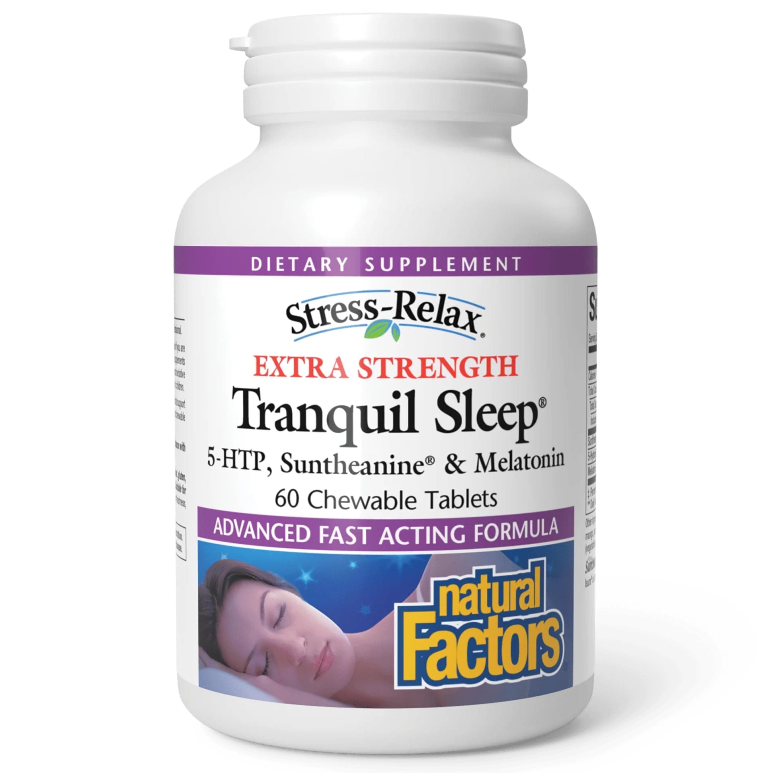 Tranquil Sleep Tropical Fruit 60 Chewable Tablets