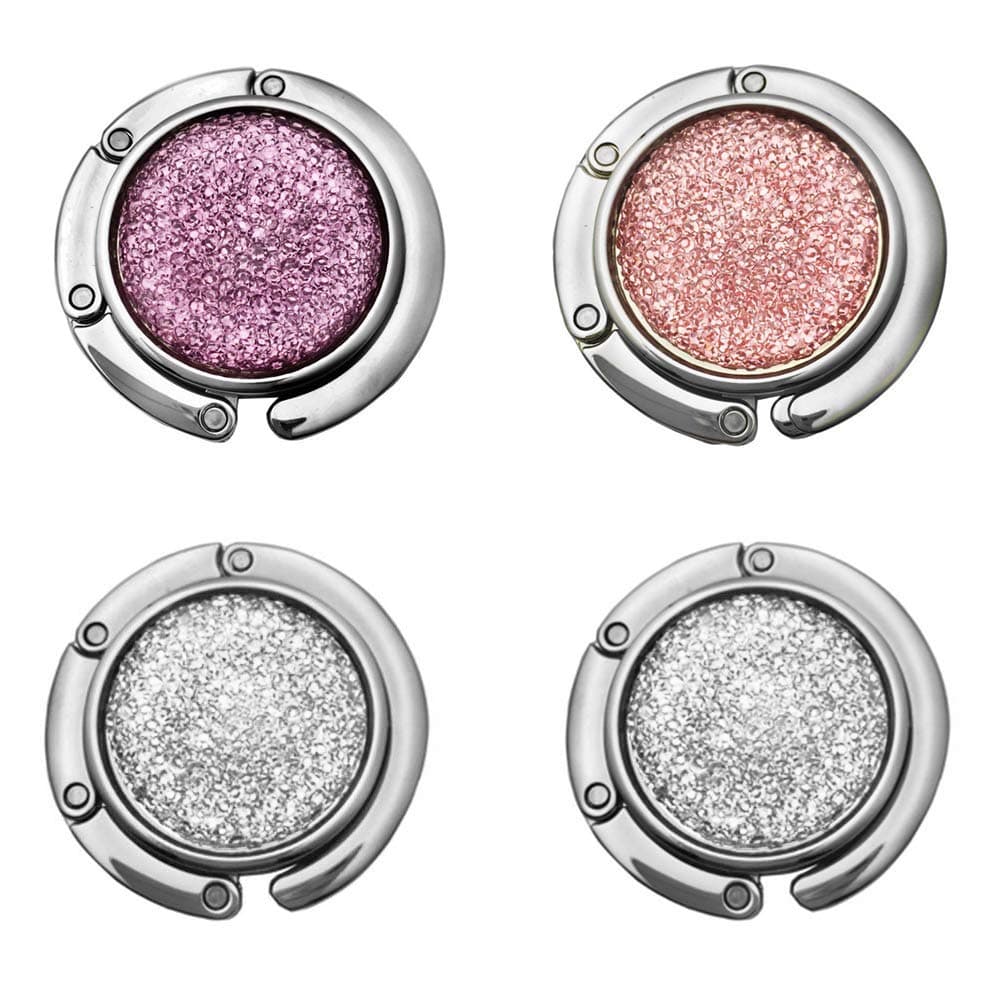 Christmas Gift,Purse Hook Foldable - Folding Handbag Table Hanger-Bag Hanger Collection-Desk Hooks for Purse