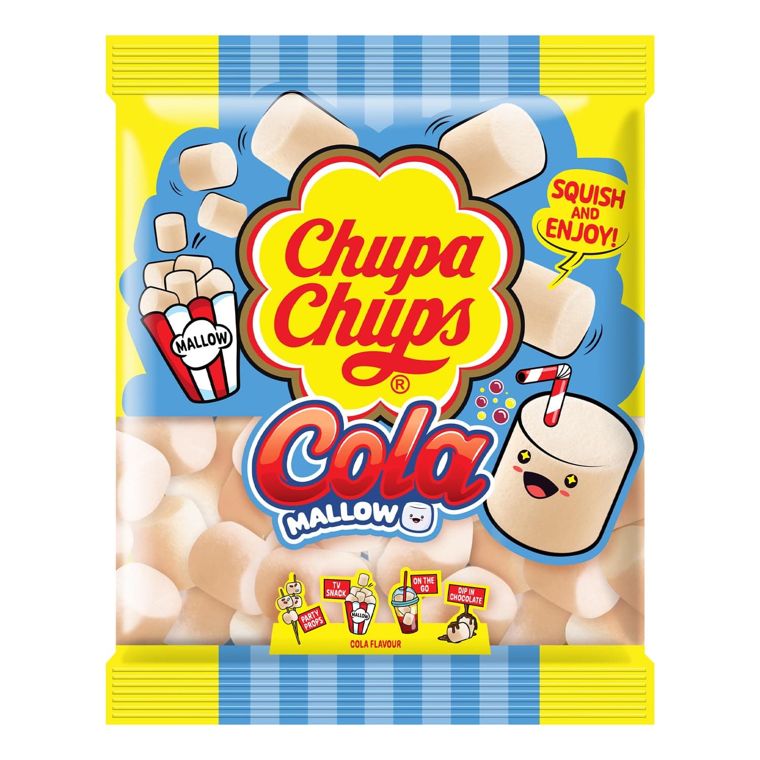 Chupa Chups Marshmallow Cola Flavour 120 g