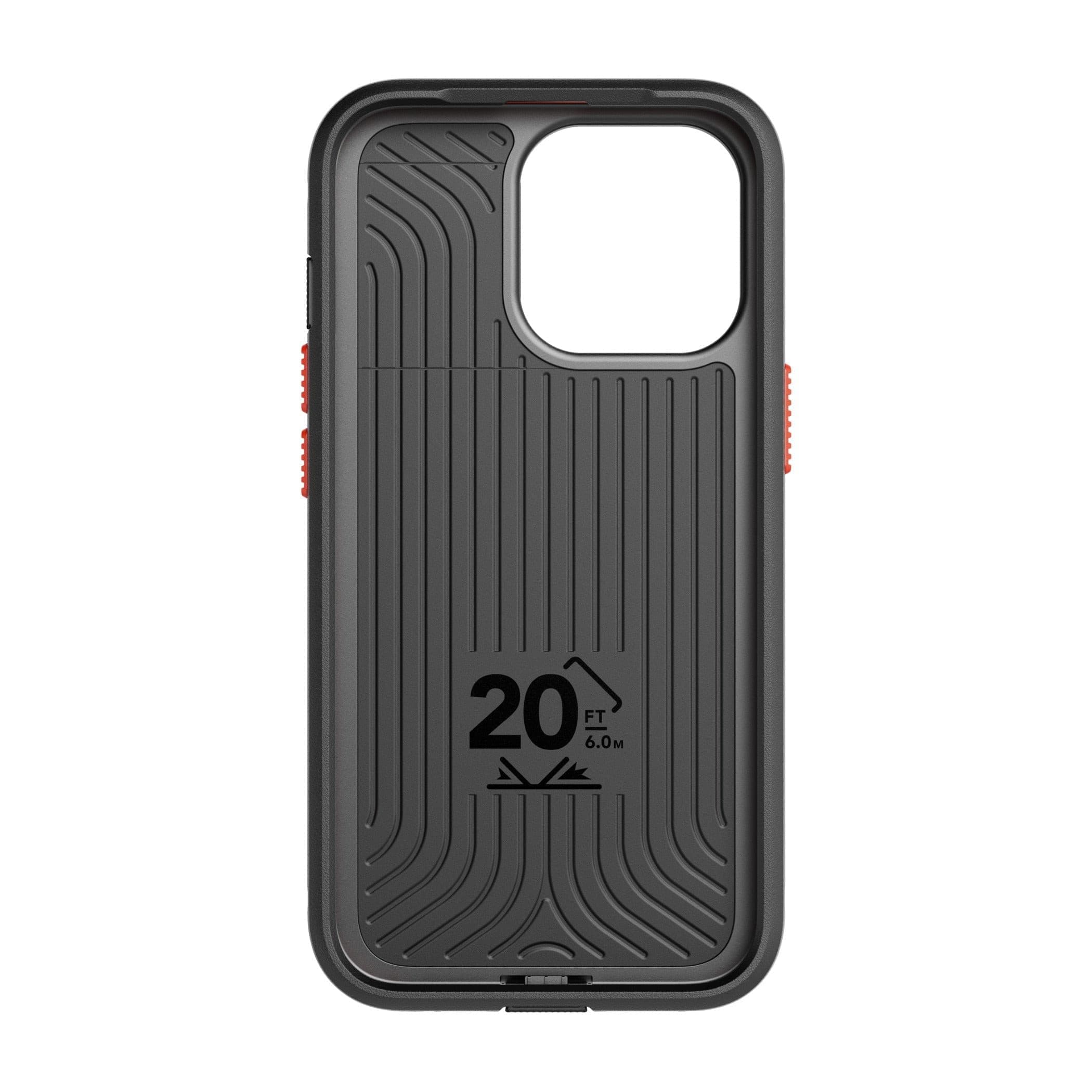 Tech21 T21-9202 Evo Max for iPhone 13 Pro – Ultra-Protective and Rugged Phone Case with 20ft Multi-Drop Protection, Dark Grey