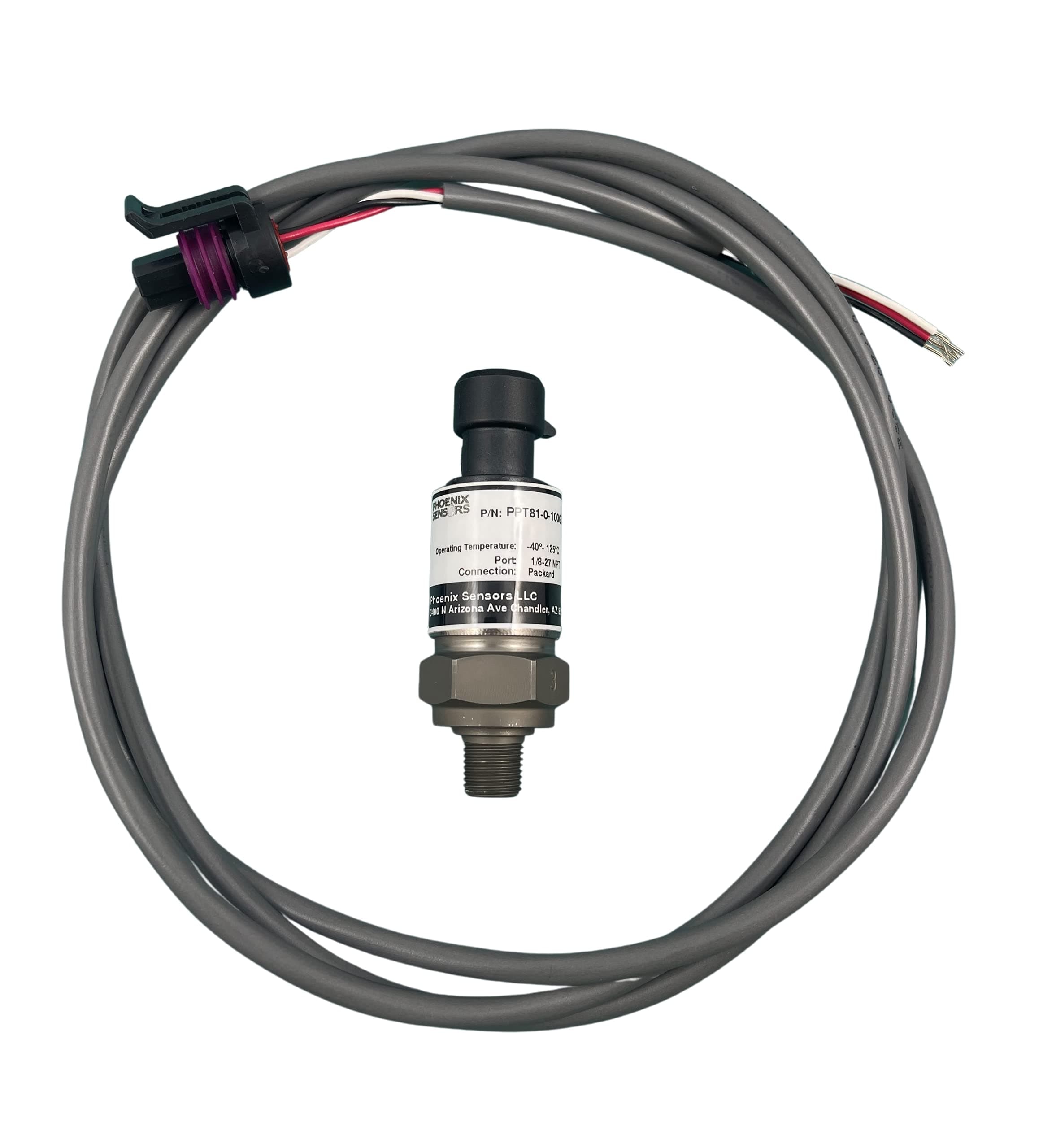 30-2130-100 (100 PSIG, 1/8"NPT) Replacement Pressure Sensor 12 Month Warranty