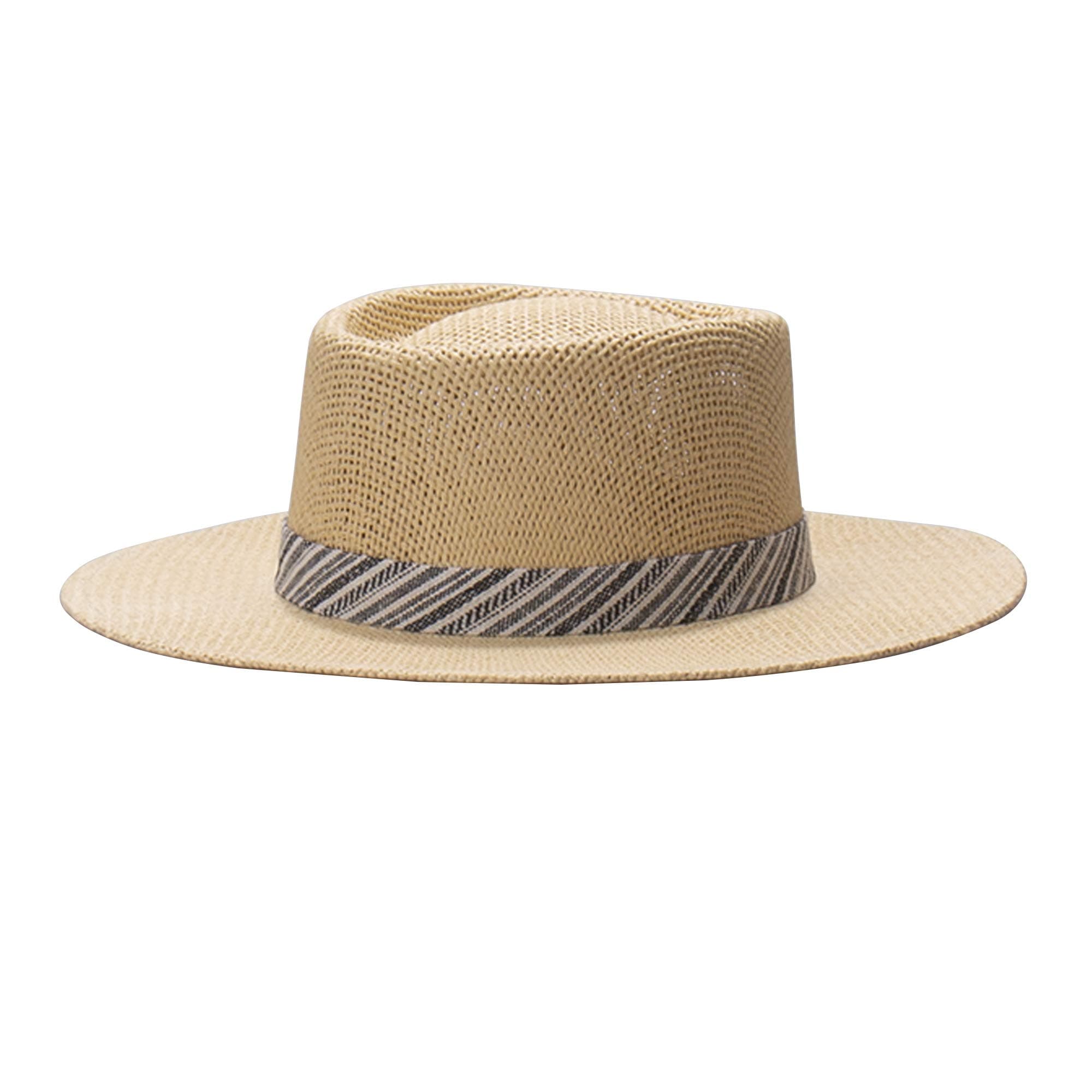 Men's Straw Fedora and Panama Hat