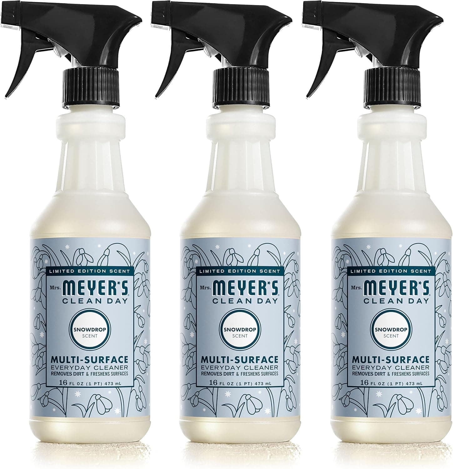 MRS. MEYER'S CLEAN DAY Multi-Surface Cleaner, Snow Drop, 16 OZ