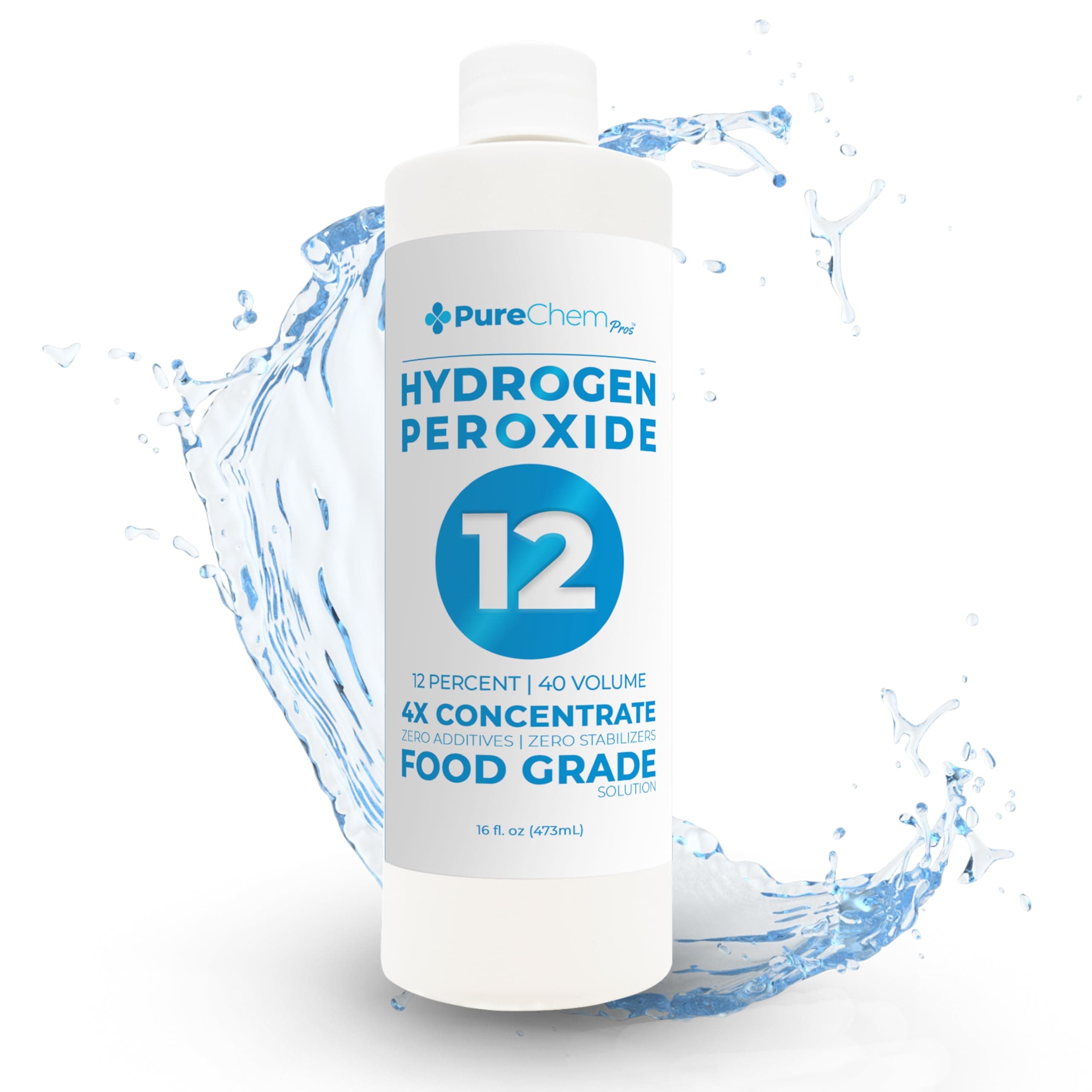 16oz - 12% Food Grade Hydrogen Peroxide