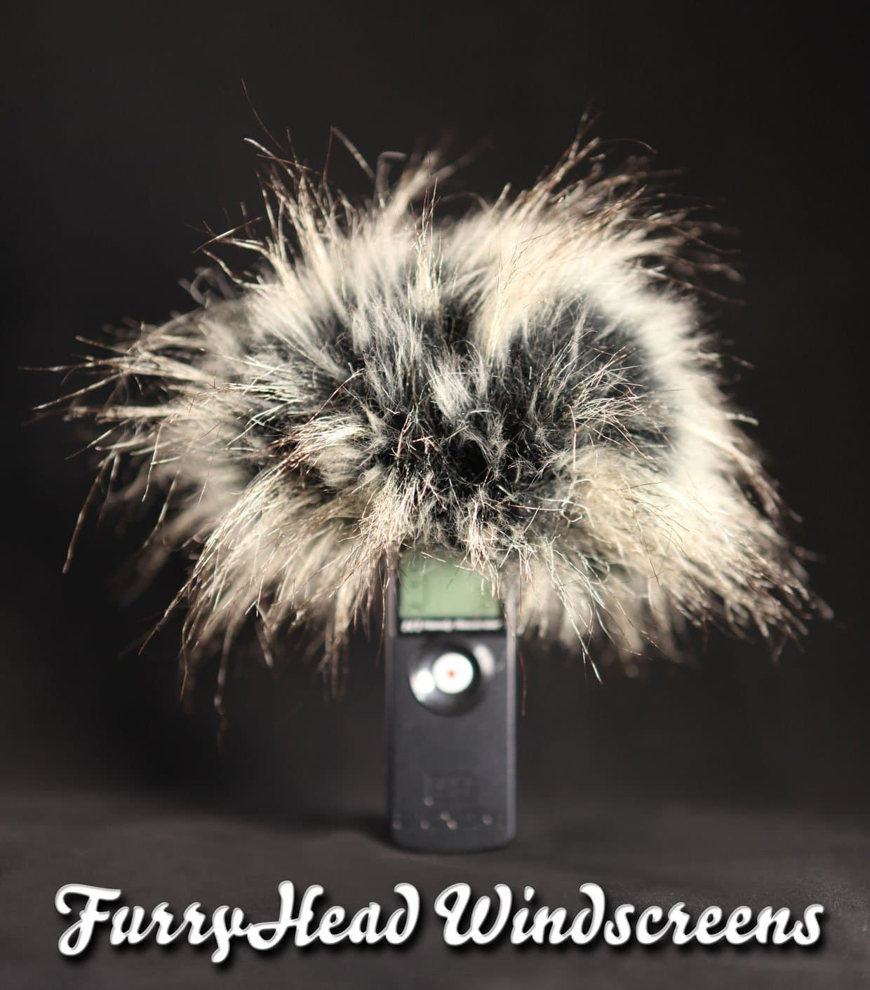 Furryhead Windscreen Black Bear for Zoom H1