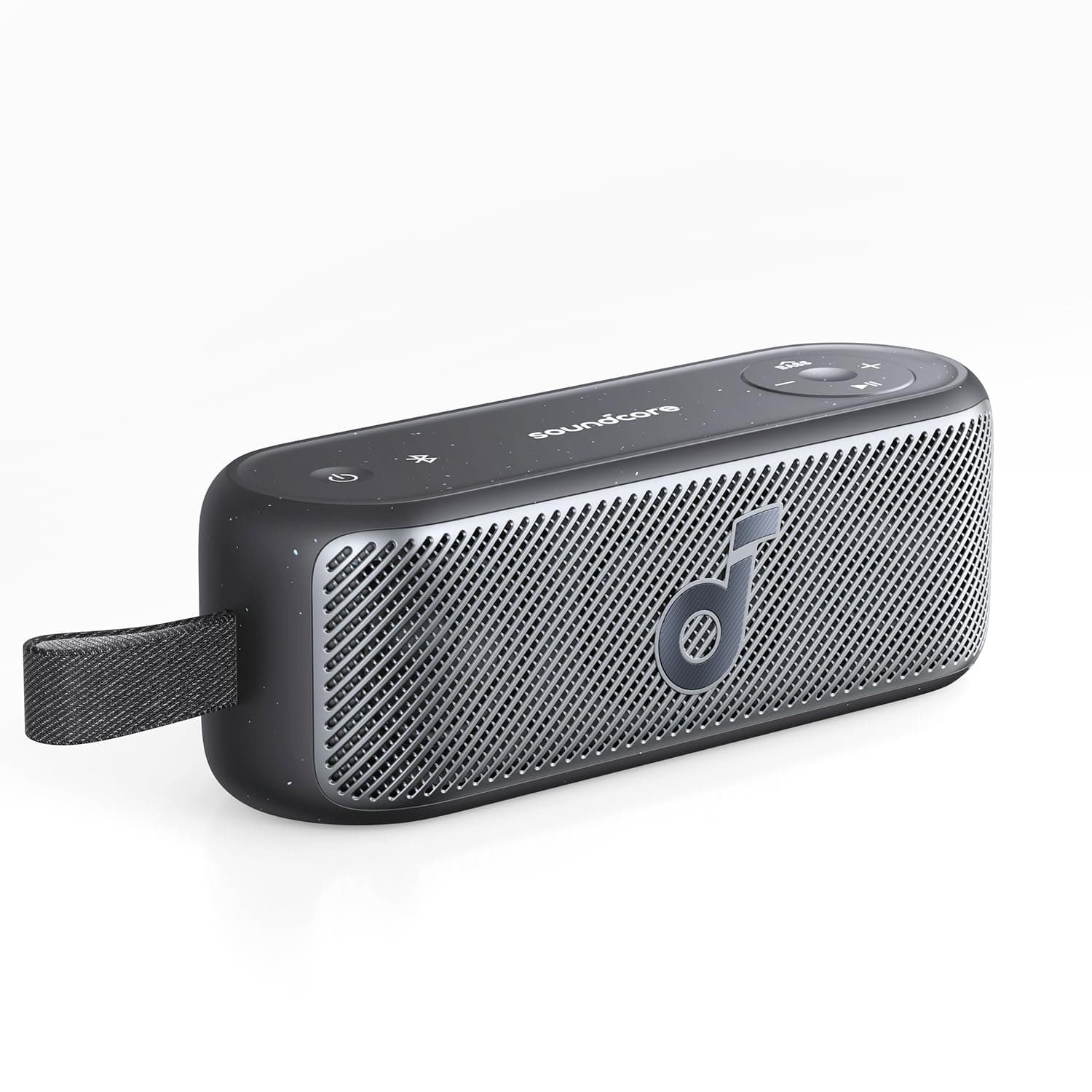 Motion 100 Portable Speaker, Bluetooth Speaker with Wireless Hi-Res, 2 Full Range Drivers for Stereo Sound, Ultra-Portable Design for Outdoor Use, Customizable EQ, Punchy Bass, and IPX7