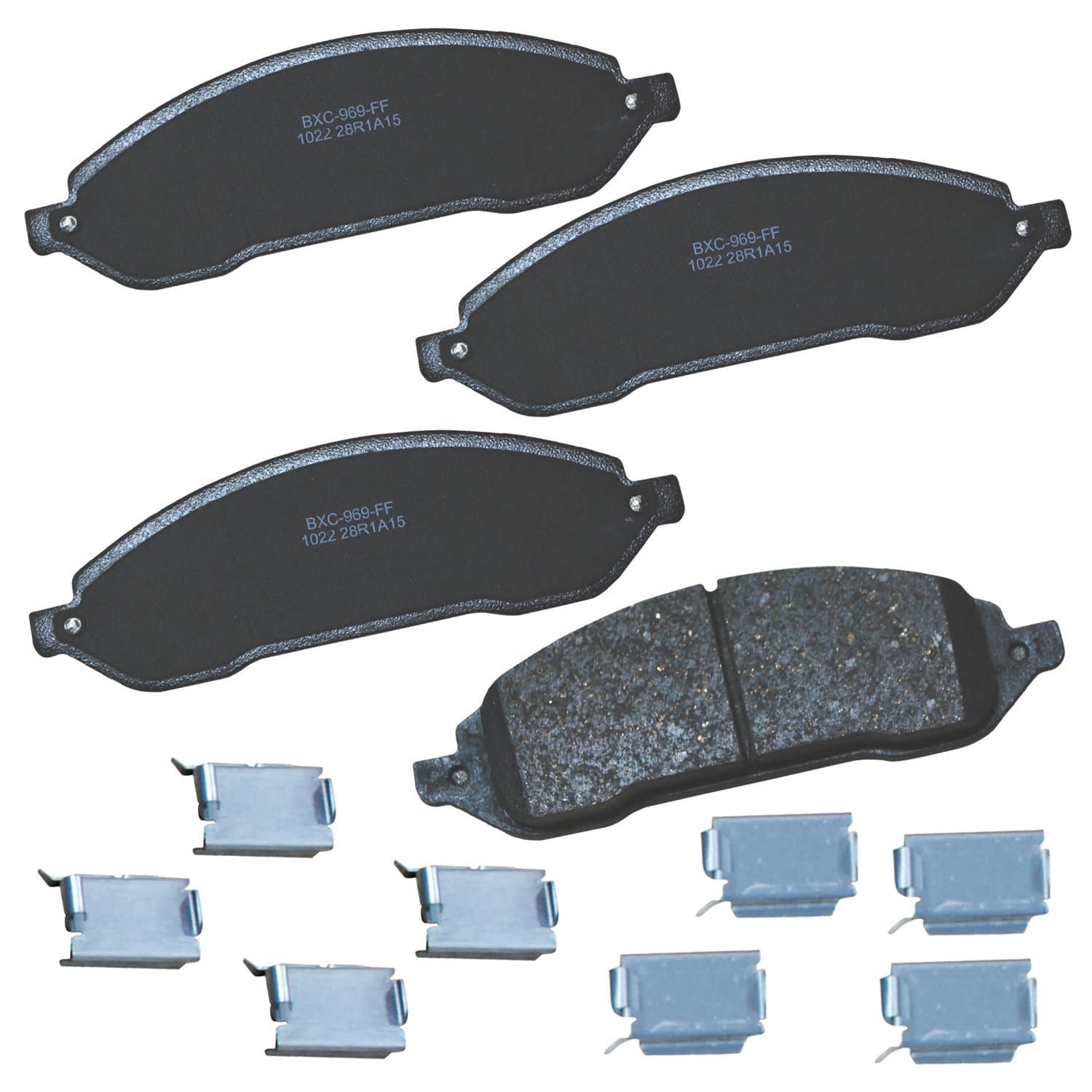 BendixPremium SBC1022 Ceramic Front Brake Pads for Ford Freestar 2007-2004, Mercury Monterey 2007-2004