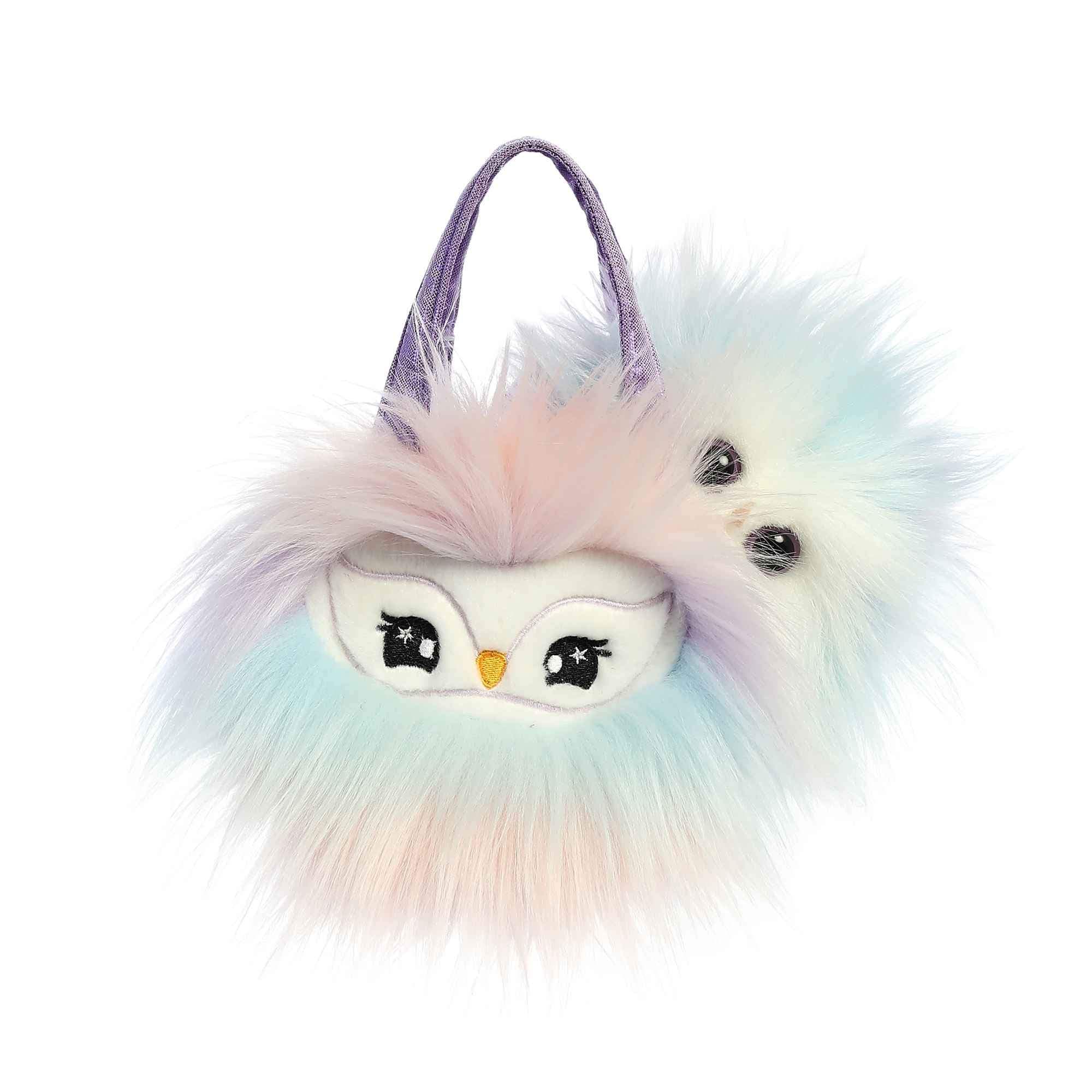 Pet Carrier - 5.5" Lilac Owl