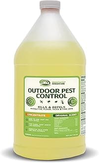 Liquid Concentrate, Kills Mosquitoes, Fleas & Fire Ants Yard Spray Treatment, Pet Safe, Use with Sprayers, Foggers & Misting Systems, Outdoor Mosquito Repellent, 1 Gallon - Original