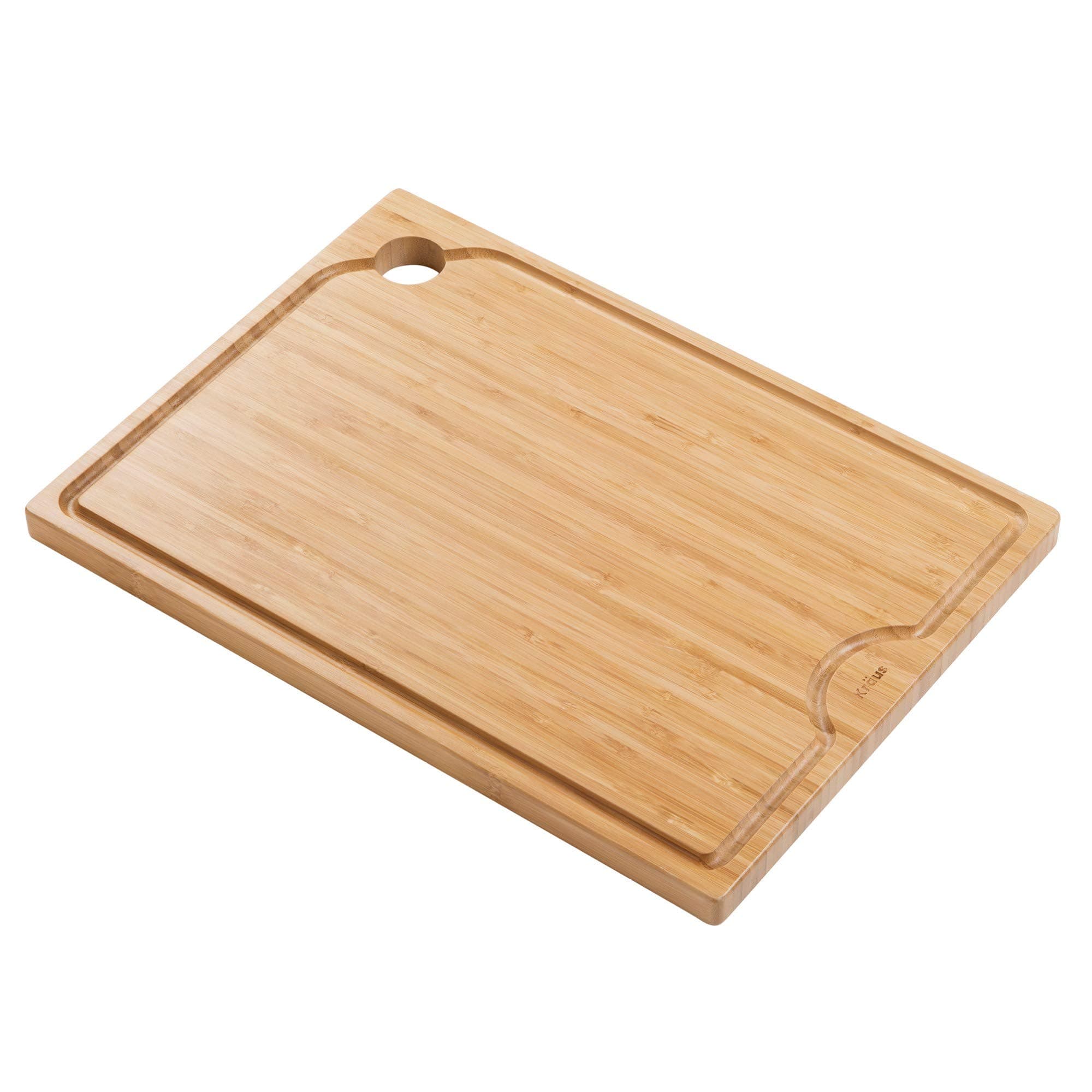 Kore Solid Bamboo Cutting Board for Workstation Kitchen Sink (16 3/4 in. x 12 in.), KCB-WS103BB
