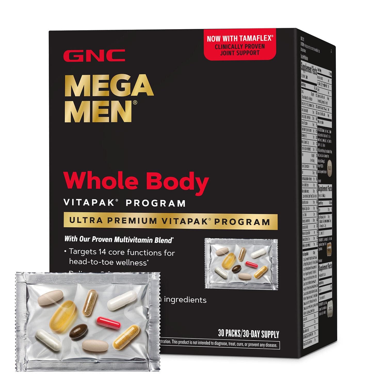 GNC Mega Men Vitapak Program | Whole Body | 30 Count