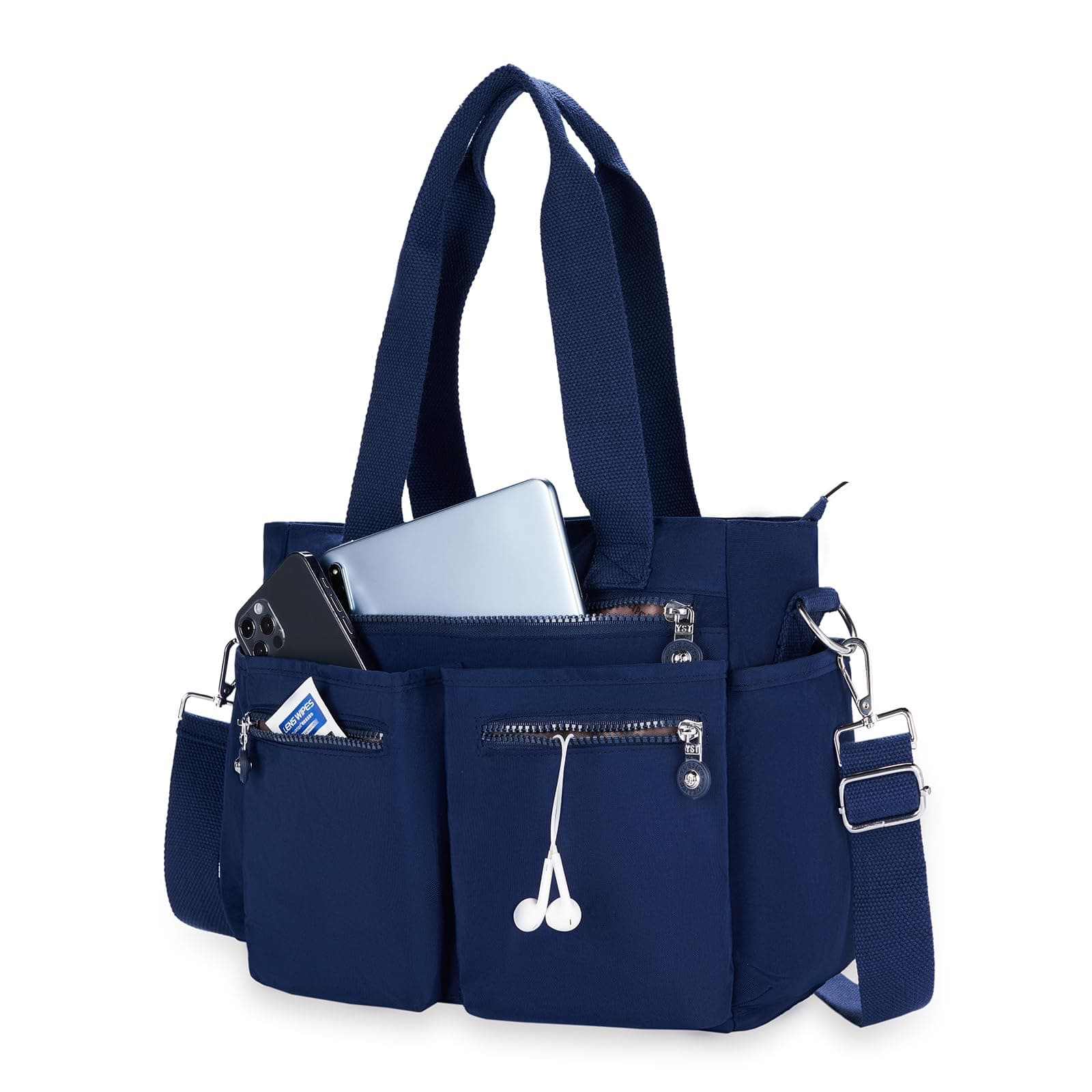 Tote Bag for Women Canvas Handbags for Woman Crossbody Bags with Multiple Pockets