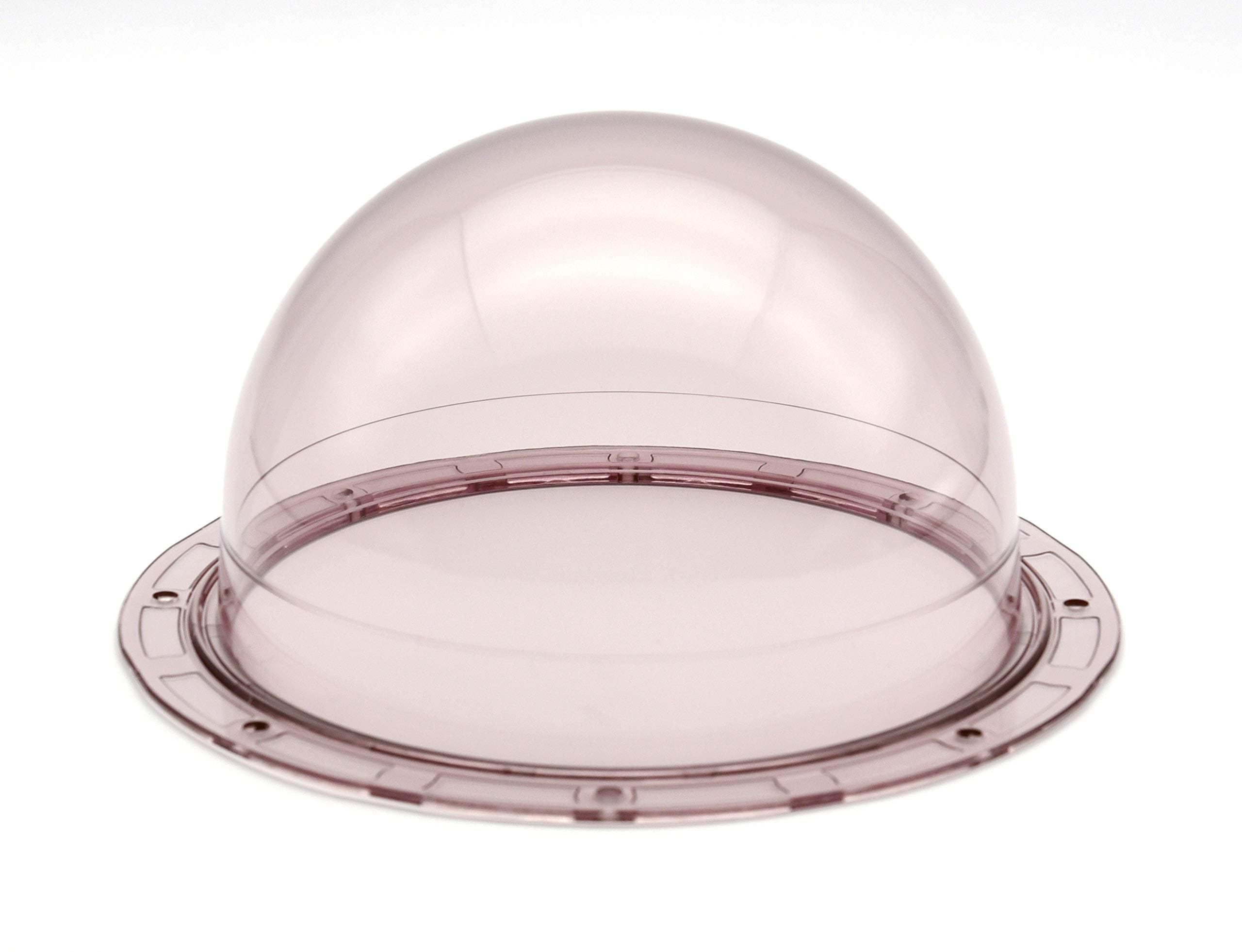 JMX Acrylic/PC CCTV Replacement Tinted Camera Dome Cover Security Camera Housing (5.6 Inches, Tawny)