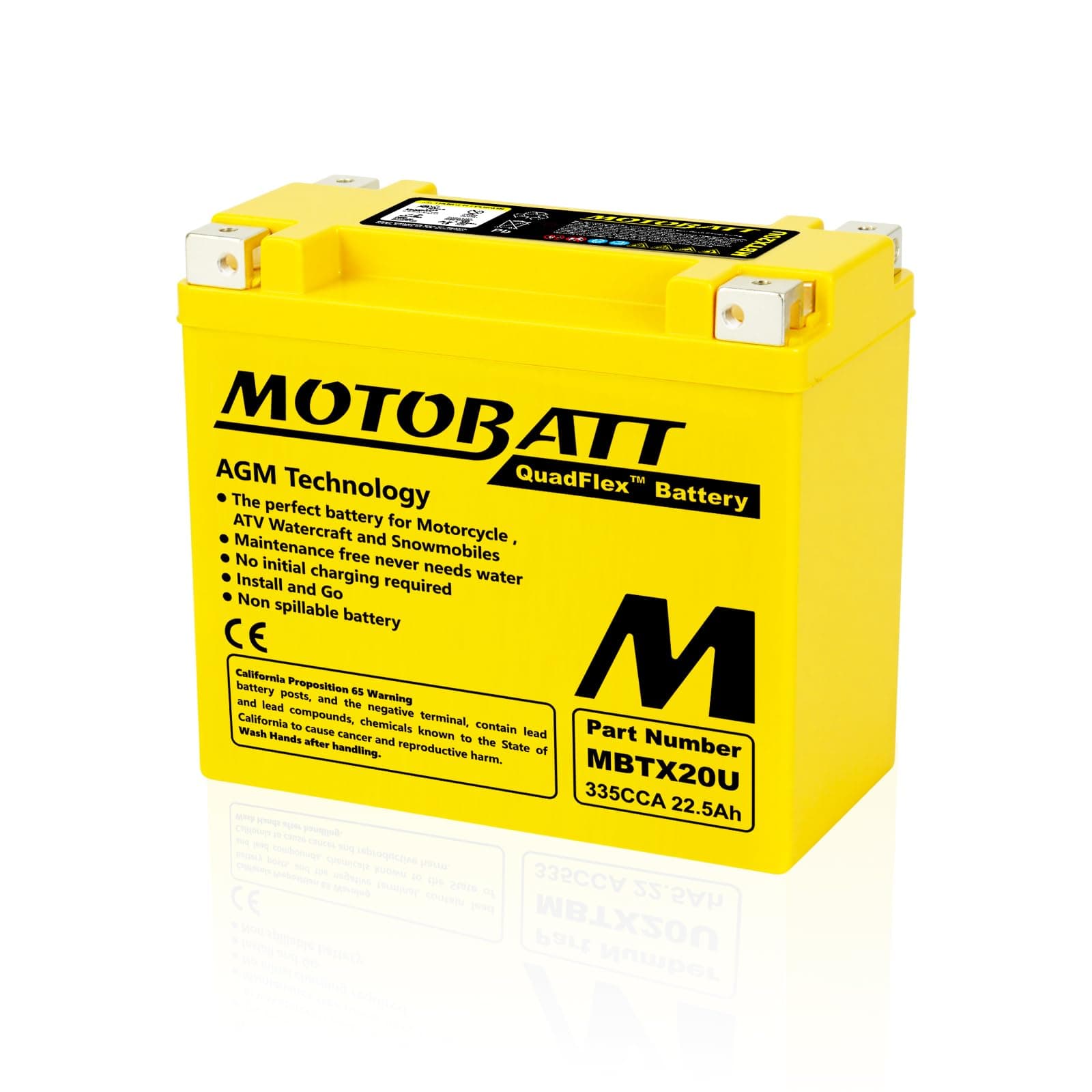 MOTOBATT MBTX20U Battery