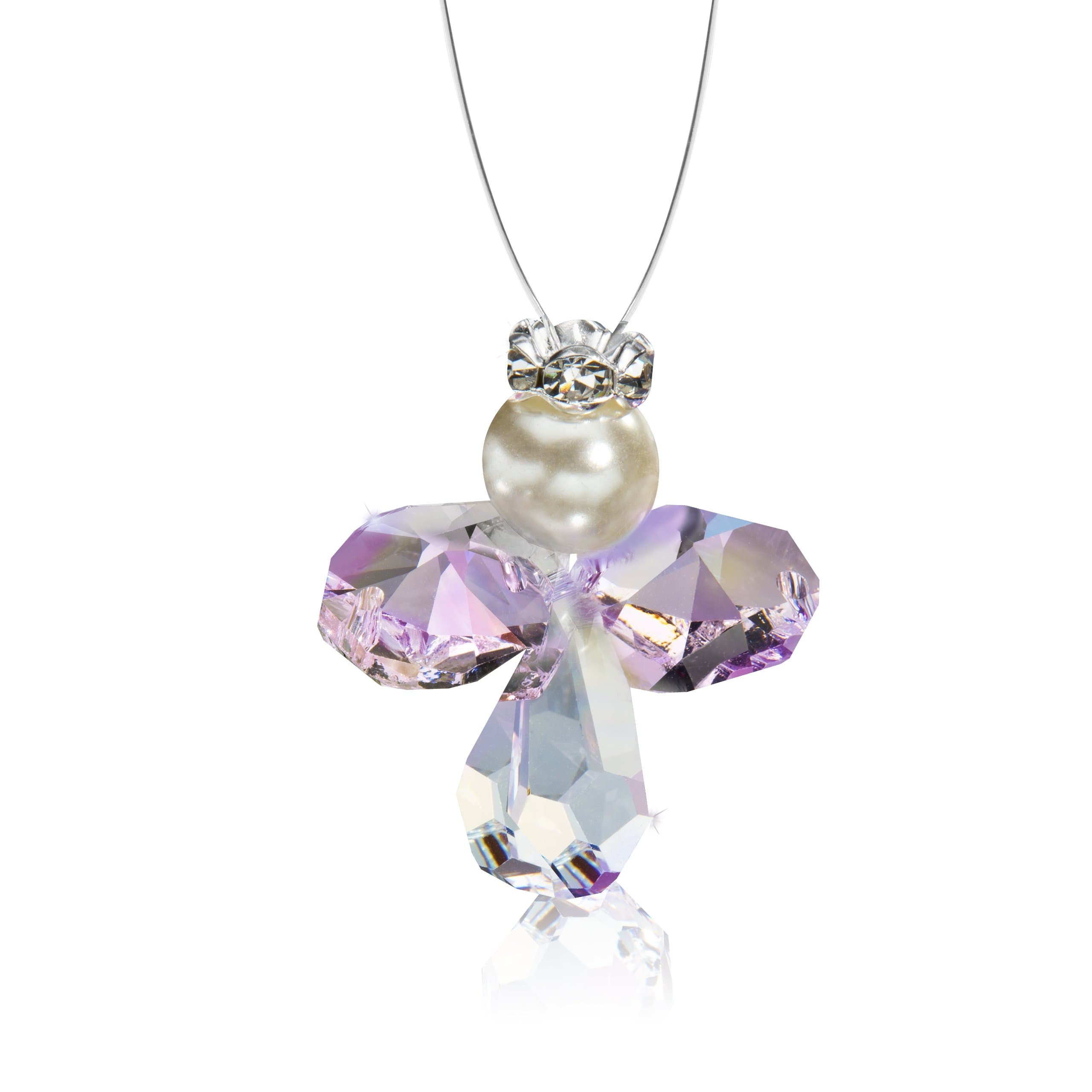 Connie Crystal Pink Angel Crystal