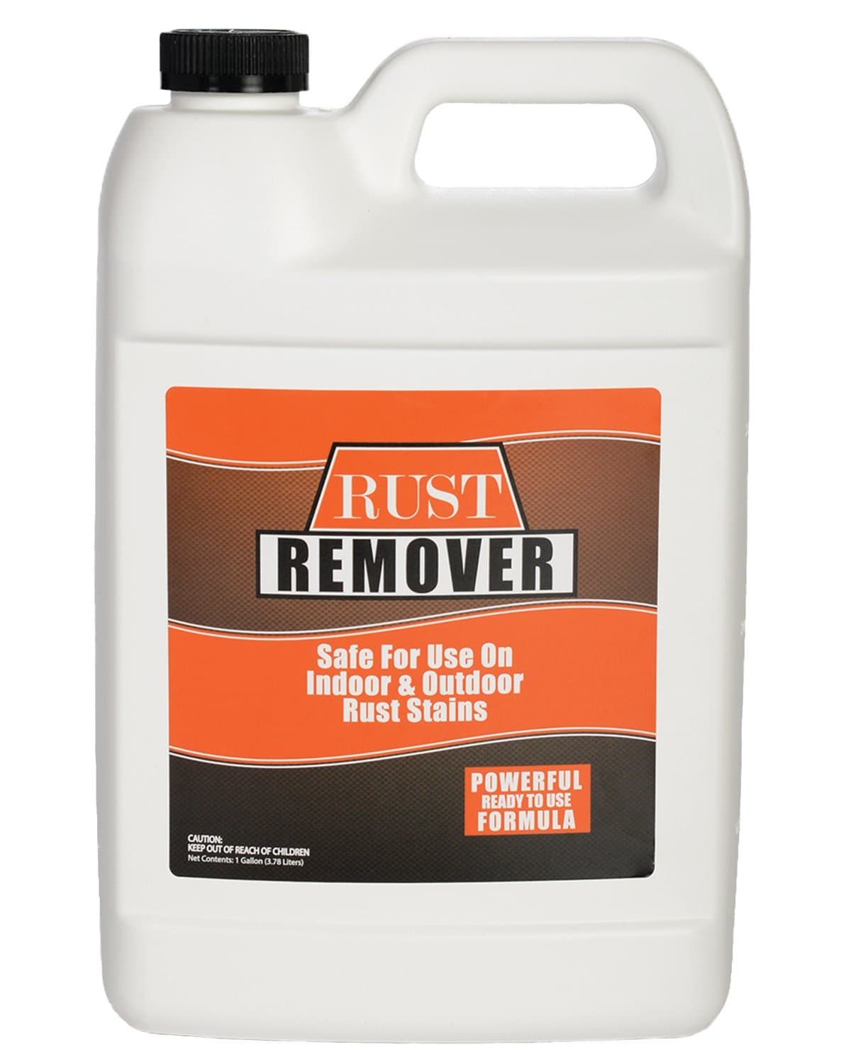 Rust and Iron Stain Remover, Spray and Rinse Formulation - 1 Gallon (128 Ounces) - Safely and Easily Takes Out Rust and Iron Stains, Great for Vinyl Fencing