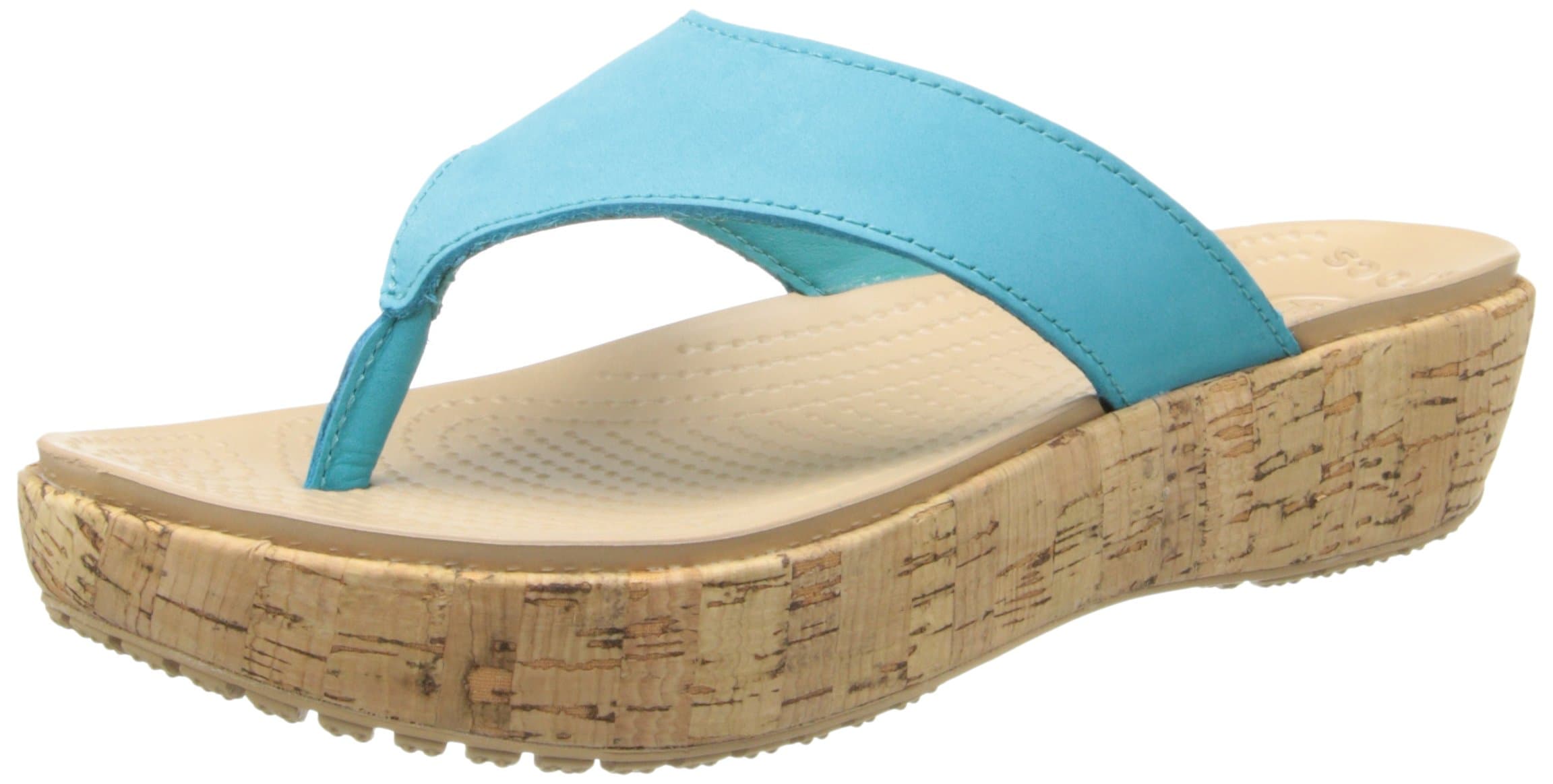 Crocs Women's A-Leigh Flip Wedge