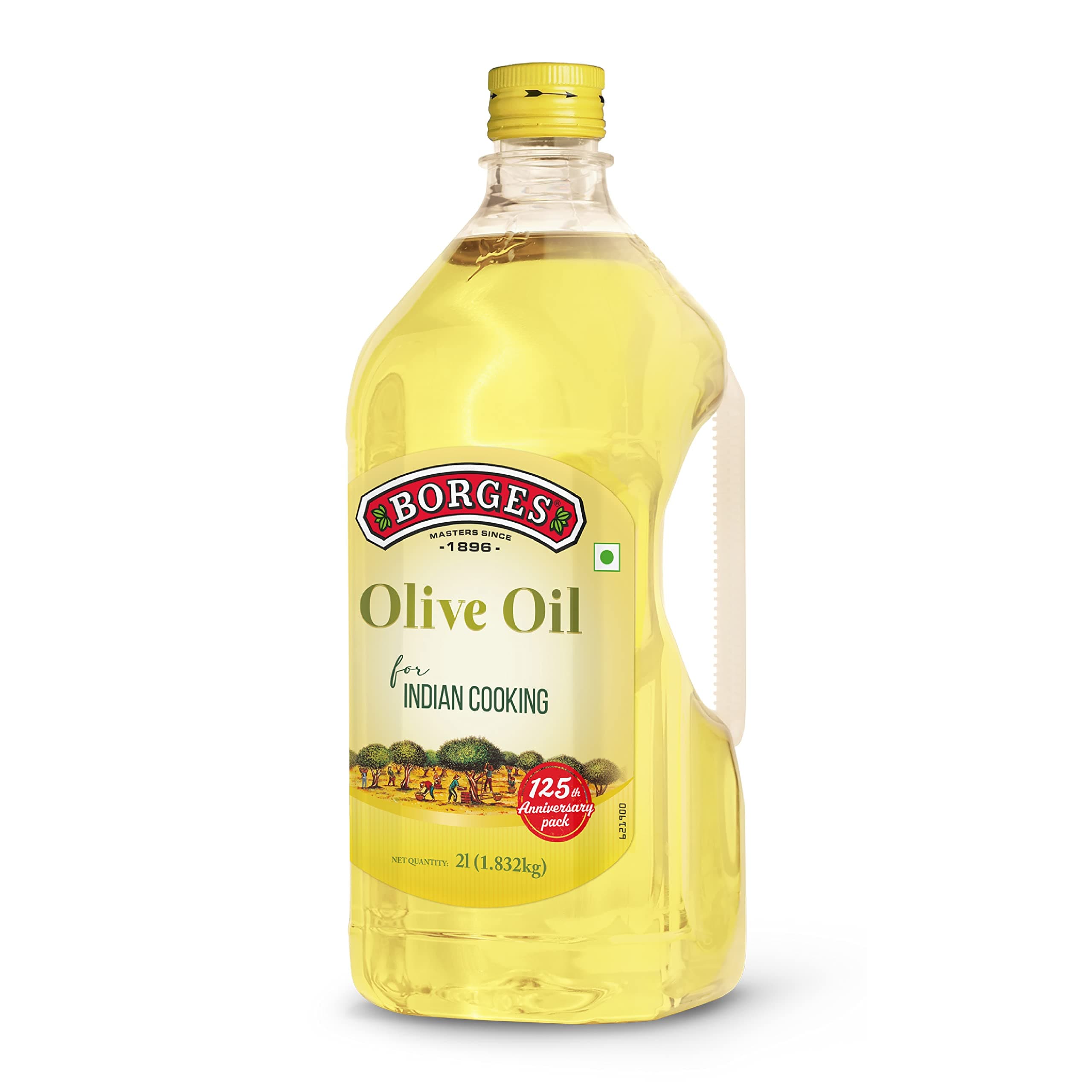 Borges Olive Oil Extra Light Flavour, 2 Liters
