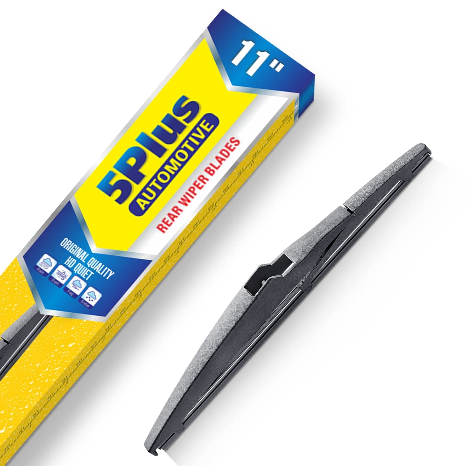 11" Rear Wiper Blade Replacement Generic filter for JEEP Grand Cherokee 2022 2021 2020 2019 2018 2017 2016 2015 2014 /KIA Soul 2022-2010 BACK Windshield Wiper Blade