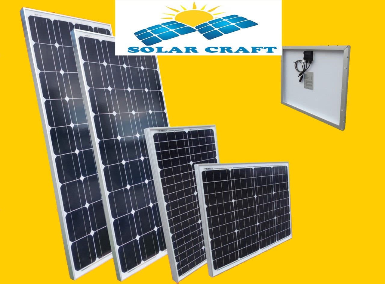 Solar Cell 2x130 Watt Power 12 V PV SOLAR PANEL Camping Home