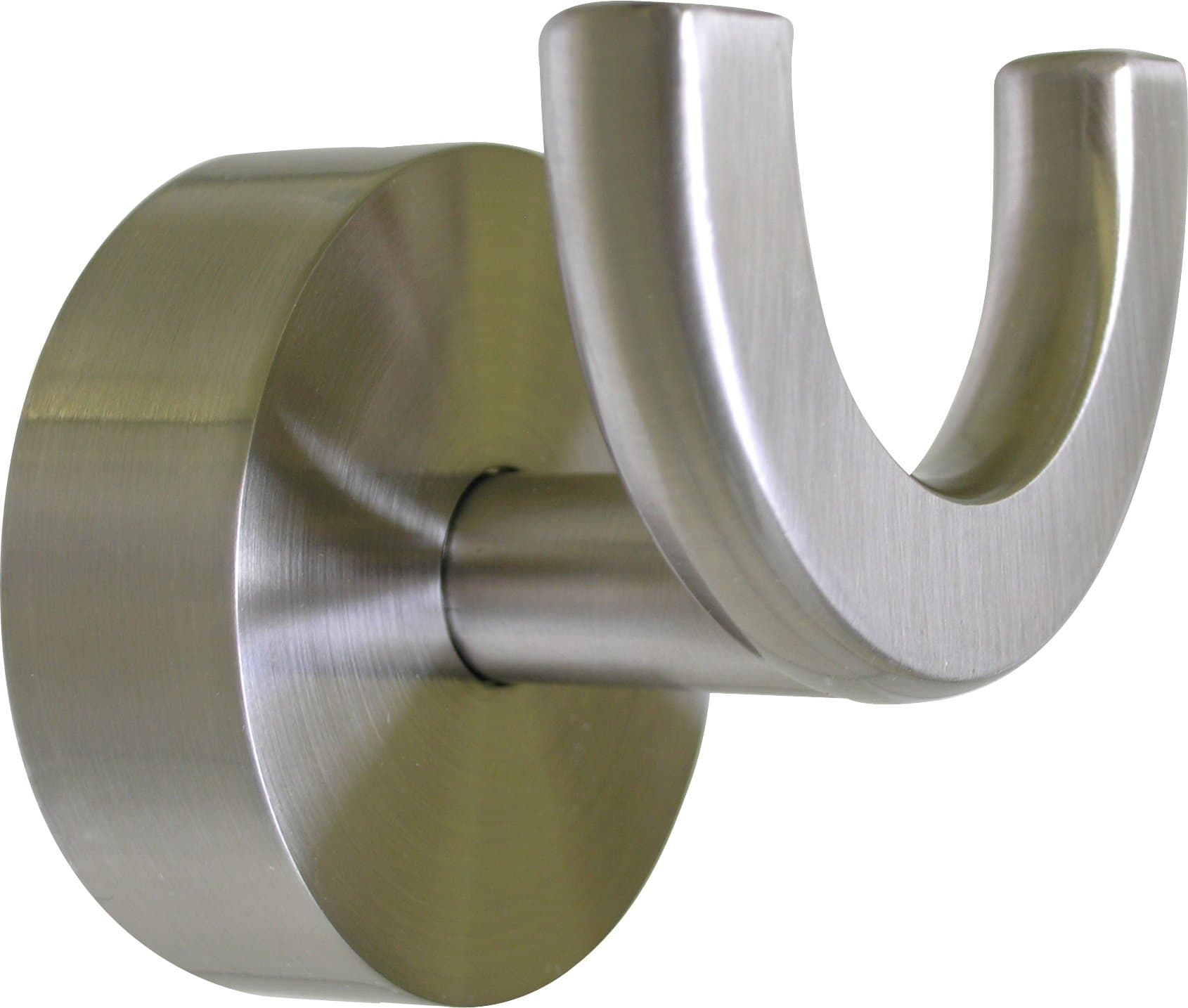 Griipa 3861 Satin Nickel Double Hook, Suction