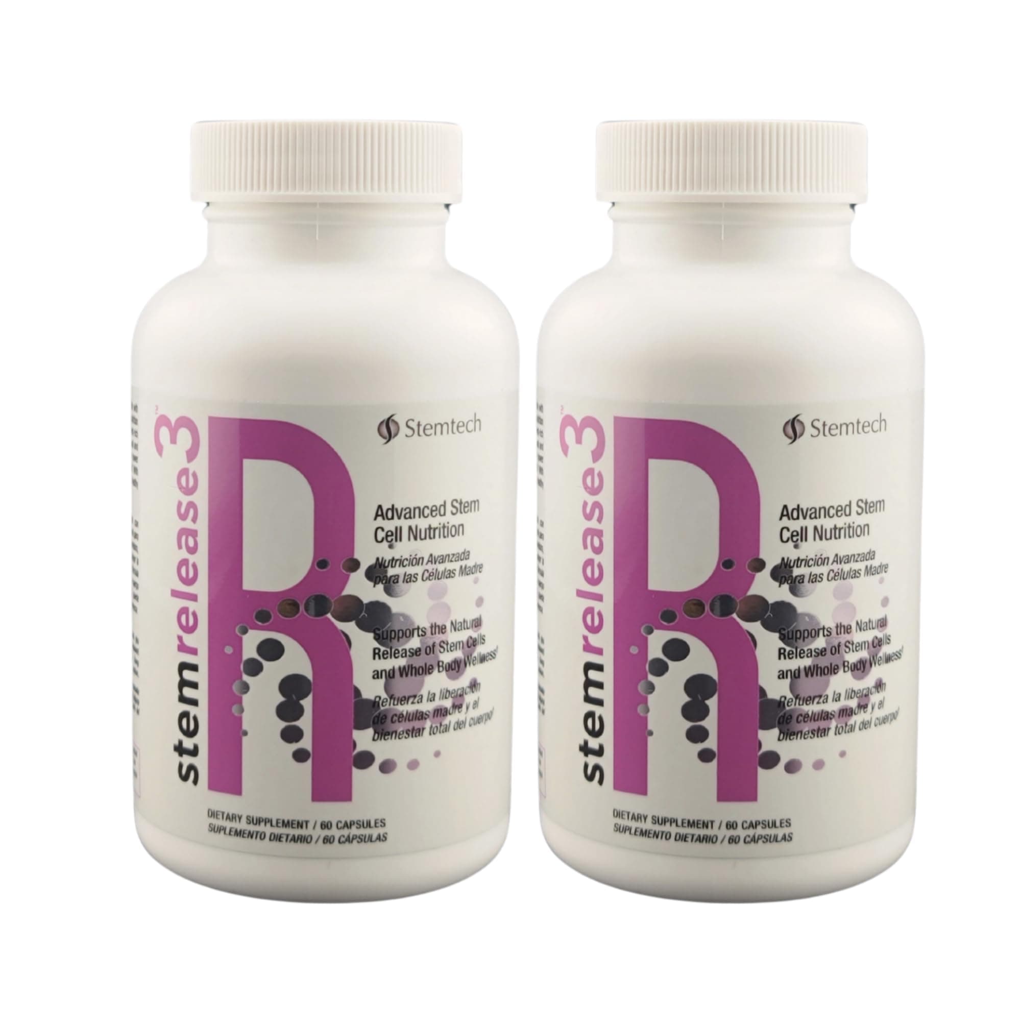 Experience The Double Renewal Power with stemrelease3™ 2-Pack - Unlock Your Body's Potential for Natural Renewal and Youthful Vitality. Elevate Your Well-Being with This Exclusive Blend