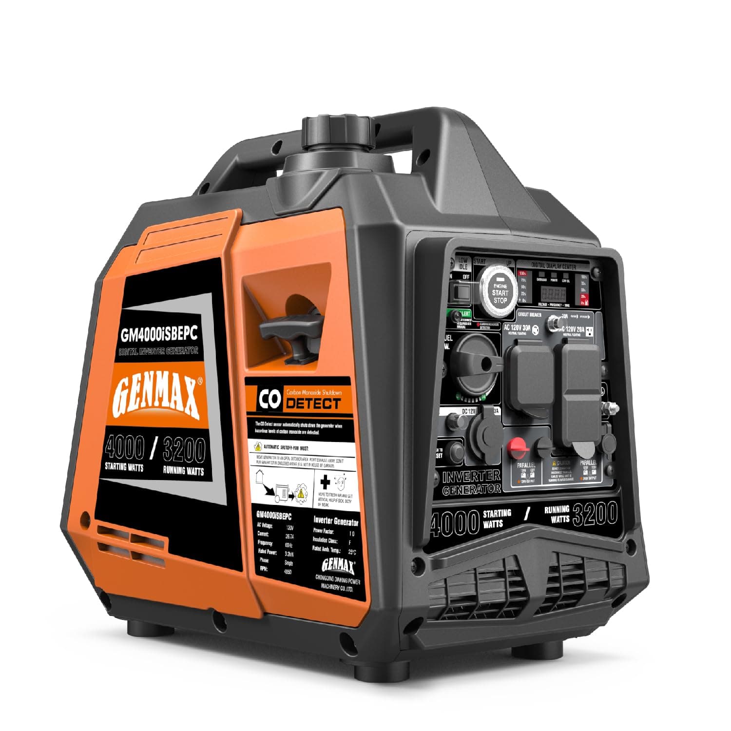 Generator，EPA Compliant, Eco-Mode Feature, Ultra Lightweight for Backup Home Use & Camping