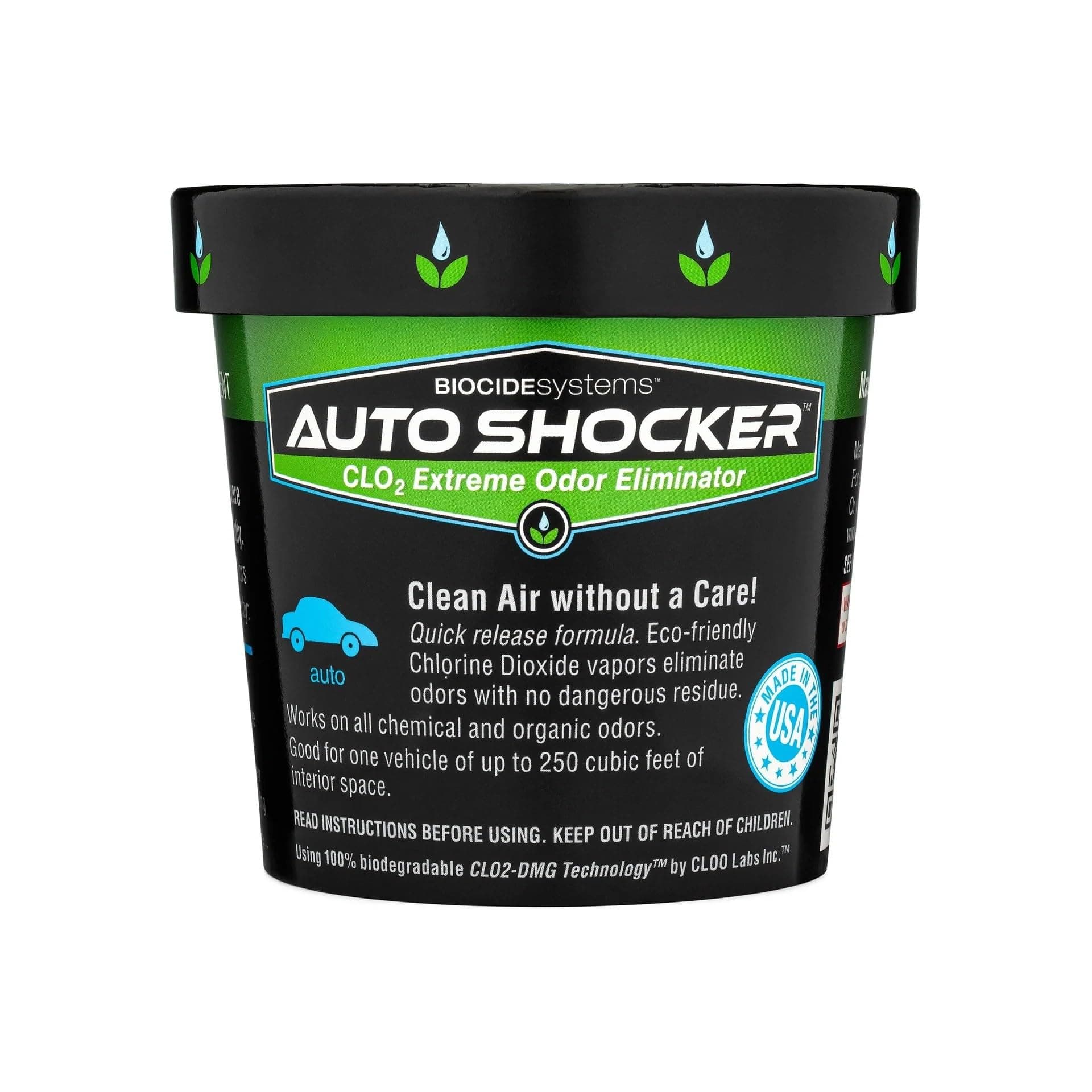 Auto Shocker ClO2 car interior odor eliminator