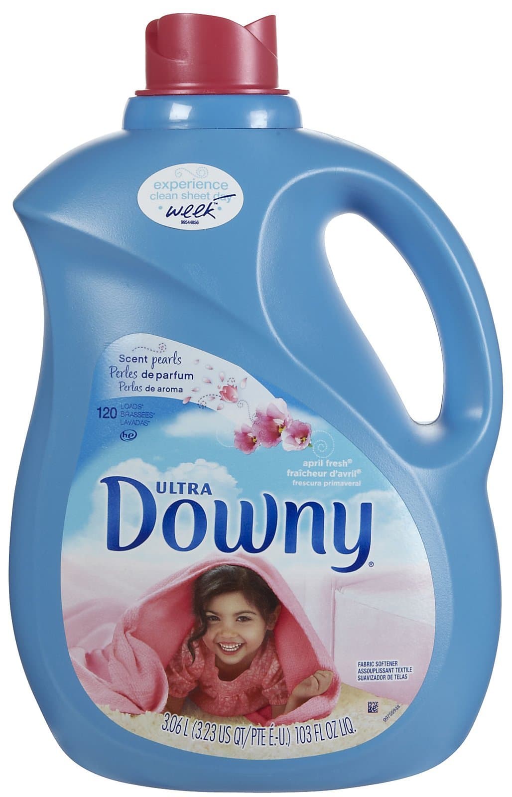 Downy Ultra Silk Touch Fabric Softner - 120 Loads