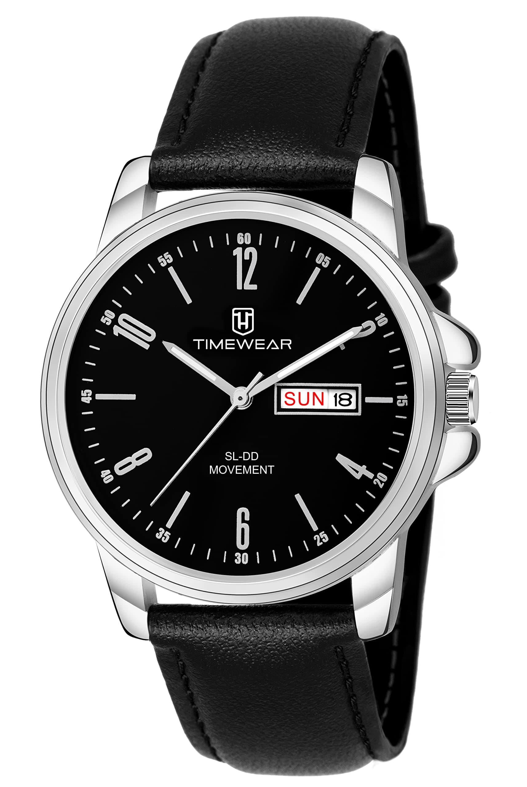 Analog, Day Date Functioning, Silicone Strap Watch for Men