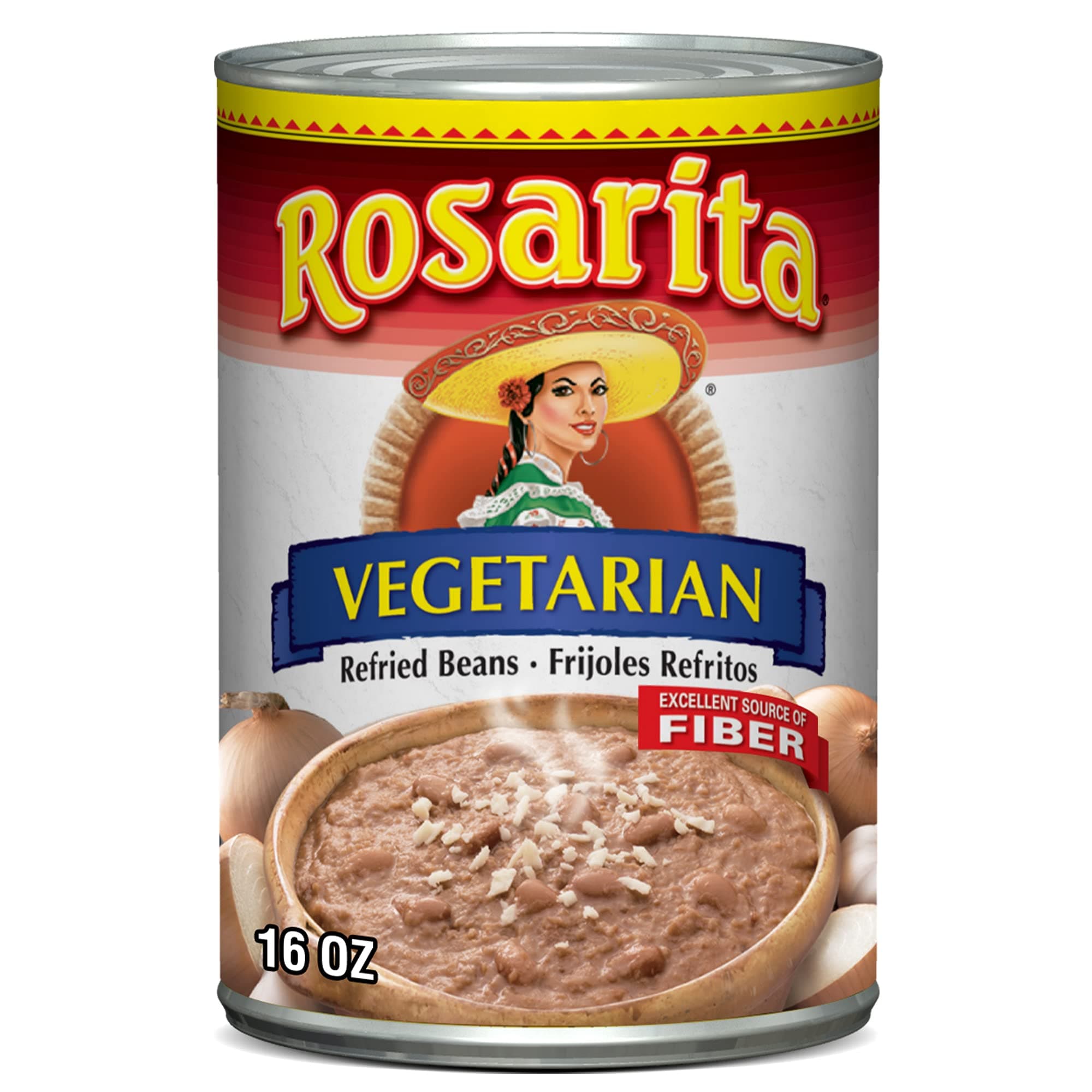 Vegetarian Refried Beans, 16 oz