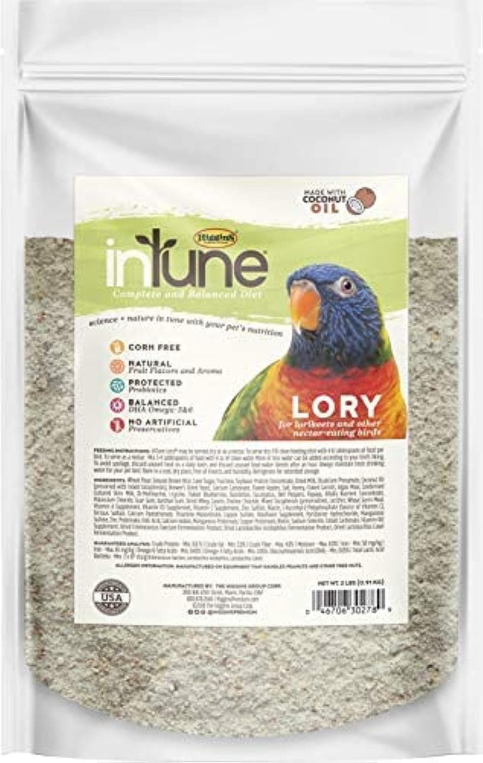 Higgins Intune Lory Food 2LB
