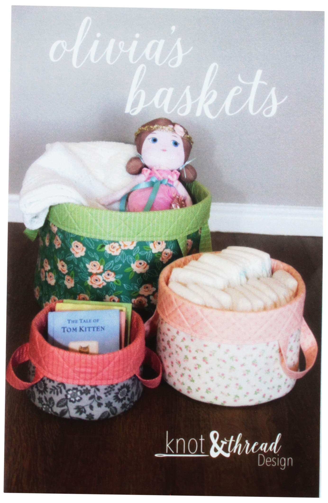 Knot and Thread Designs Olivias Baskets Pattern, None